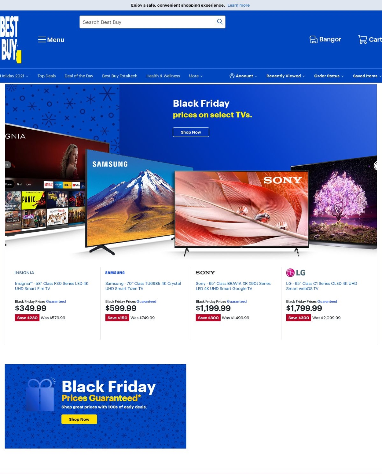 Catalogue Best Buy BLACK FRIDAY 2021 from 11/05/2021