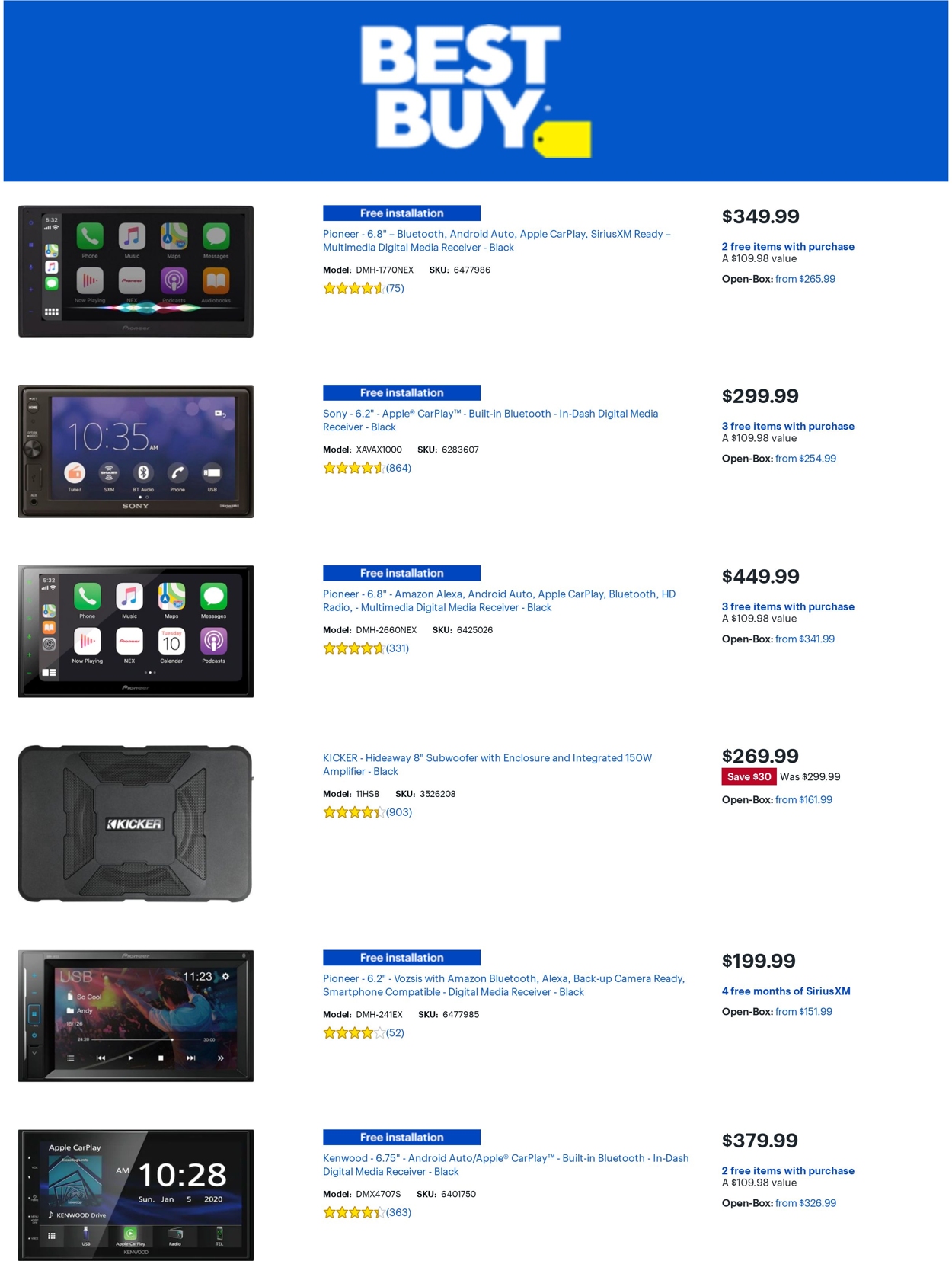 Catalogue Best Buy from 03/25/2022