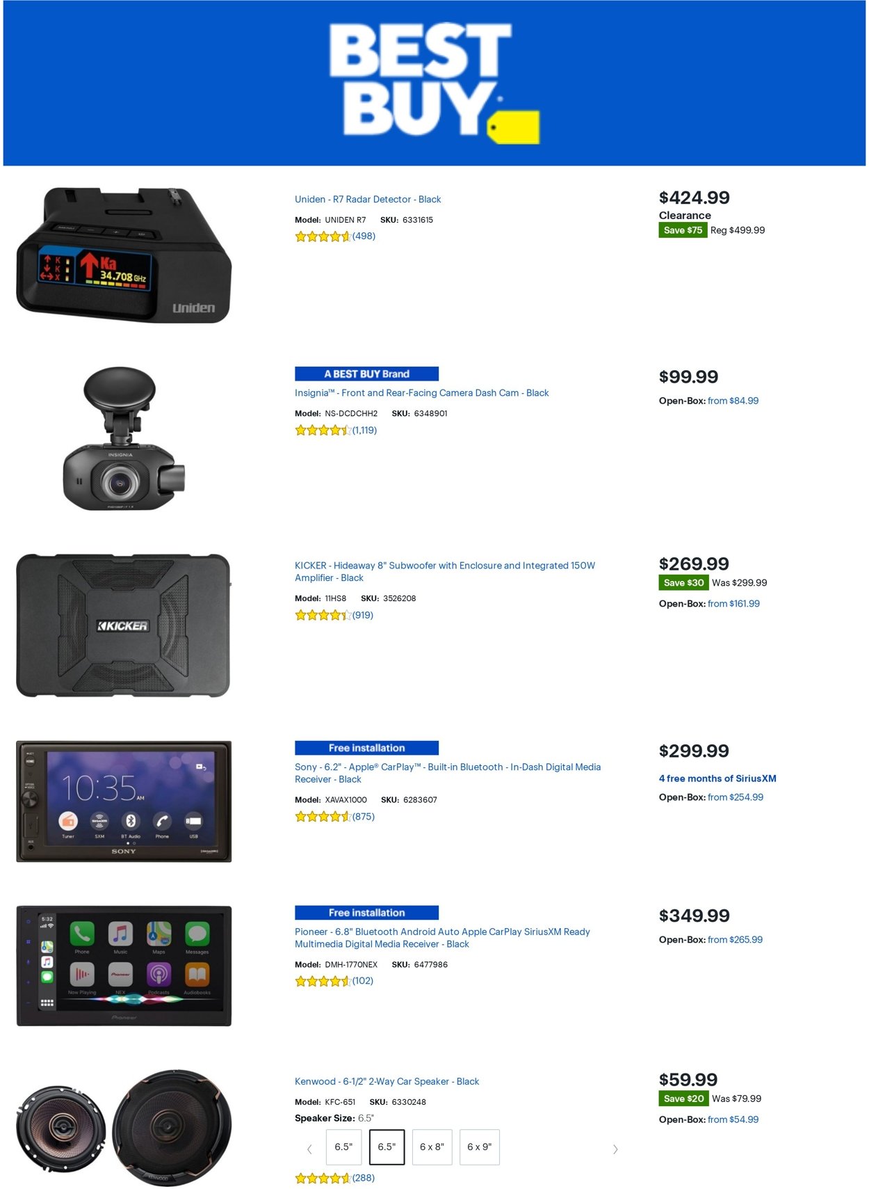 Catalogue Best Buy from 04/22/2022