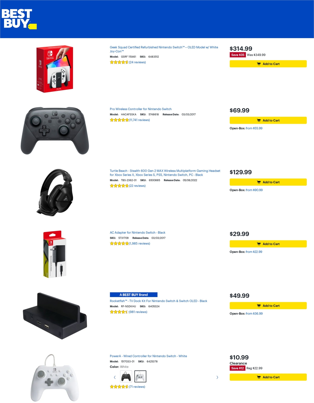 Catalogue Best Buy from 05/28/2022