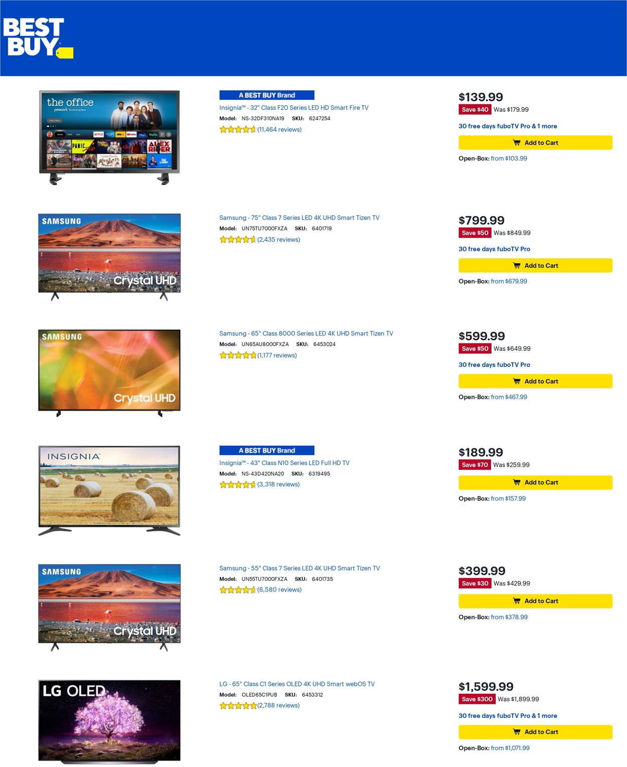 Catalogue Best Buy from 05/28/2022