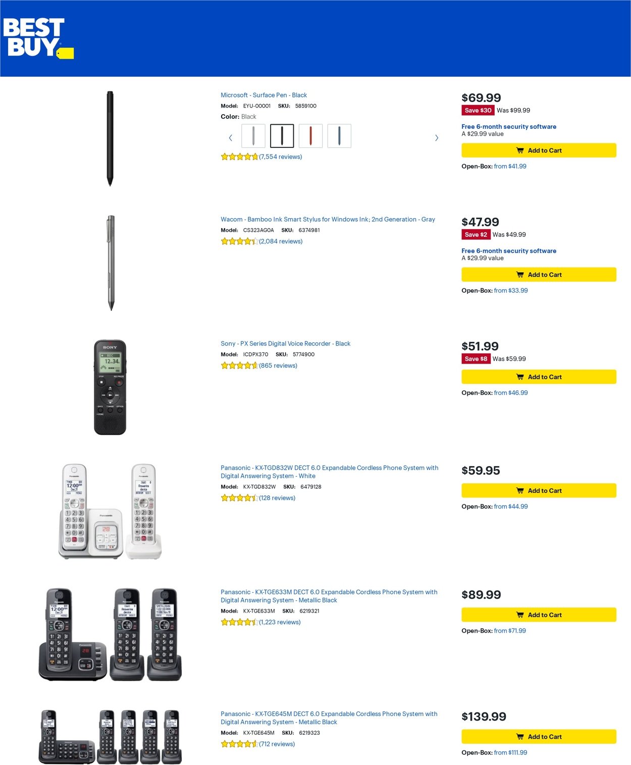 Catalogue Best Buy from 05/28/2022