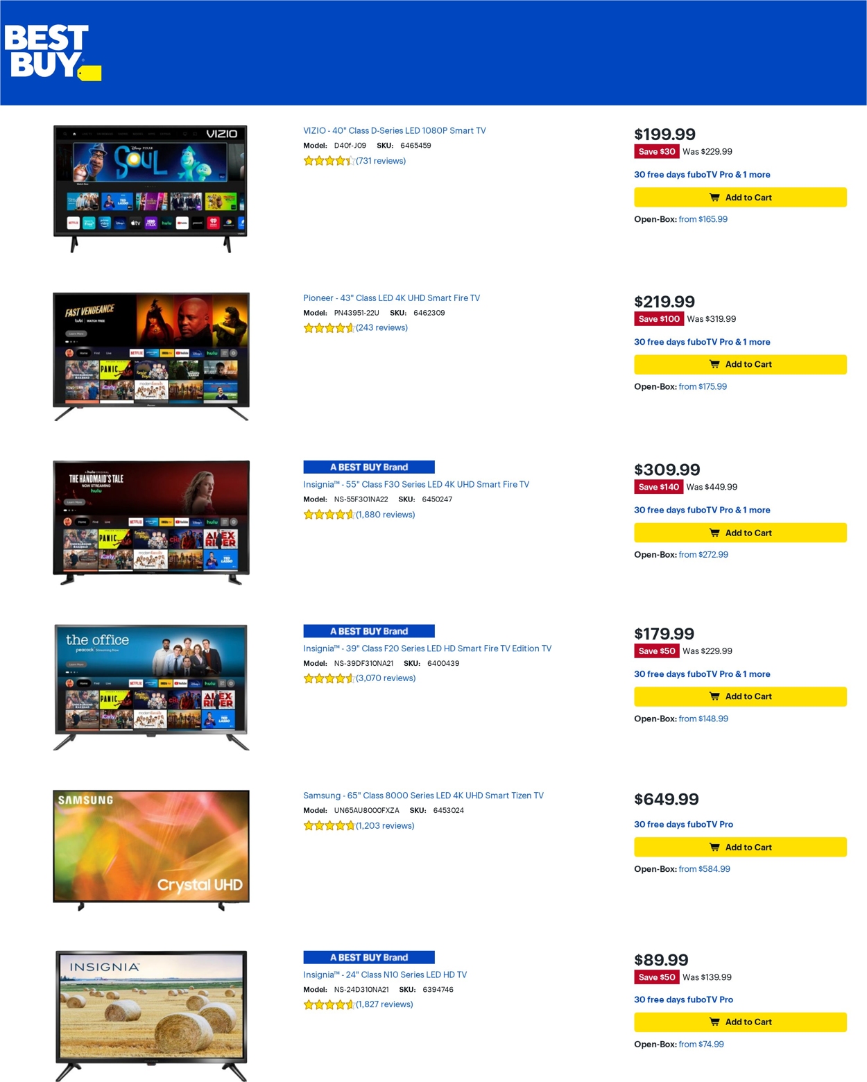 Catalogue Best Buy from 06/10/2022