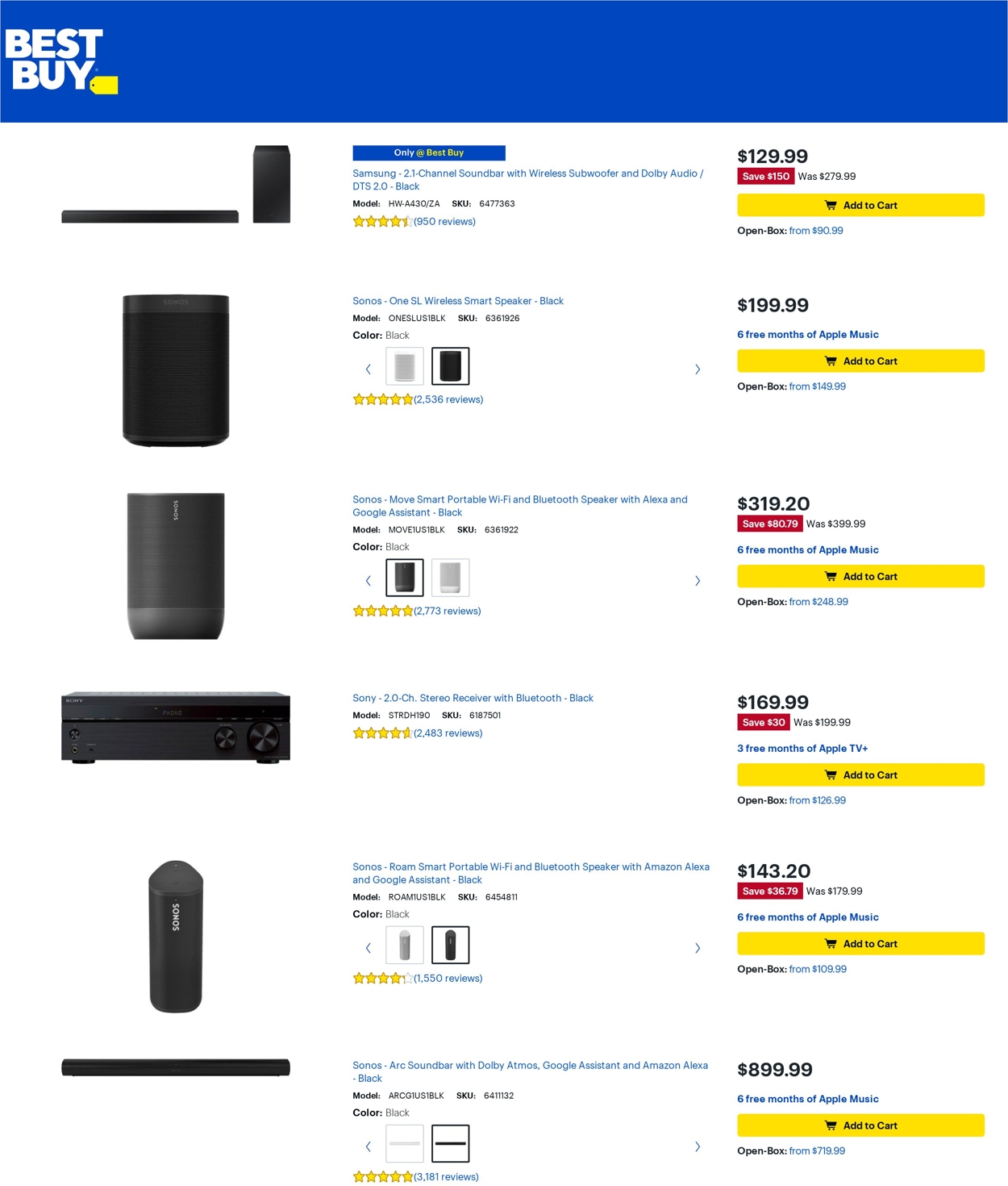 Catalogue Best Buy from 06/10/2022