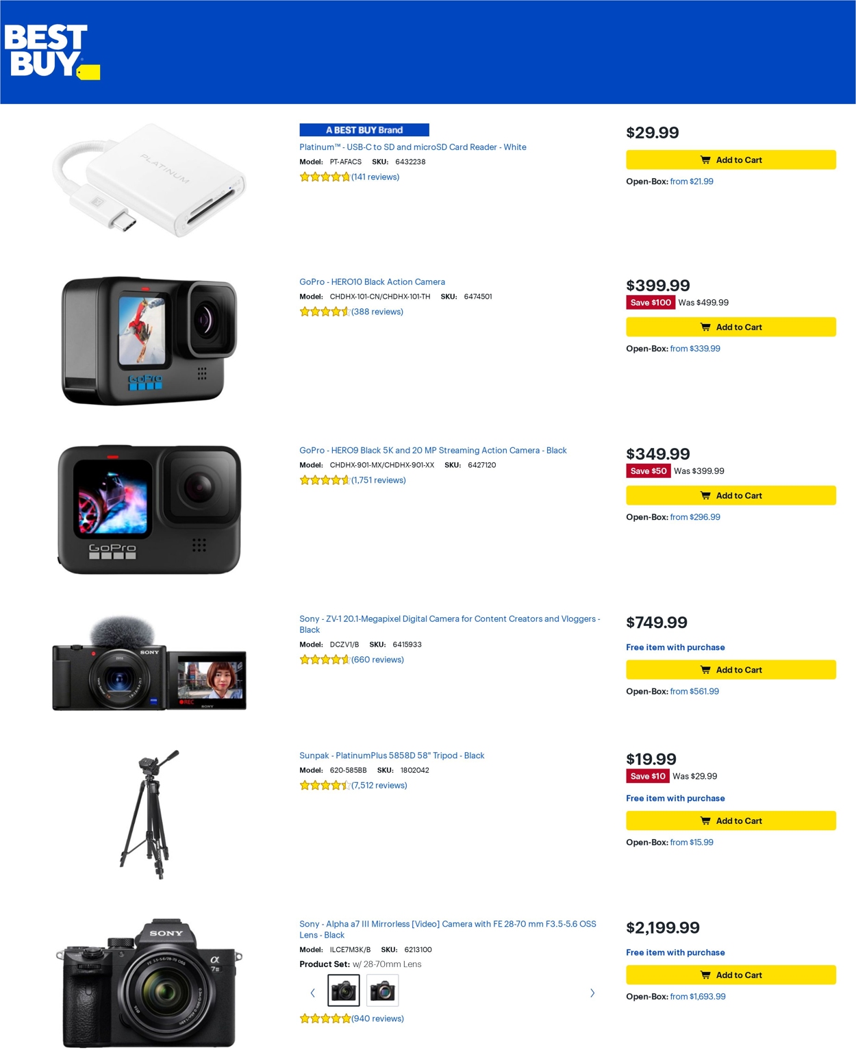 Catalogue Best Buy from 06/10/2022