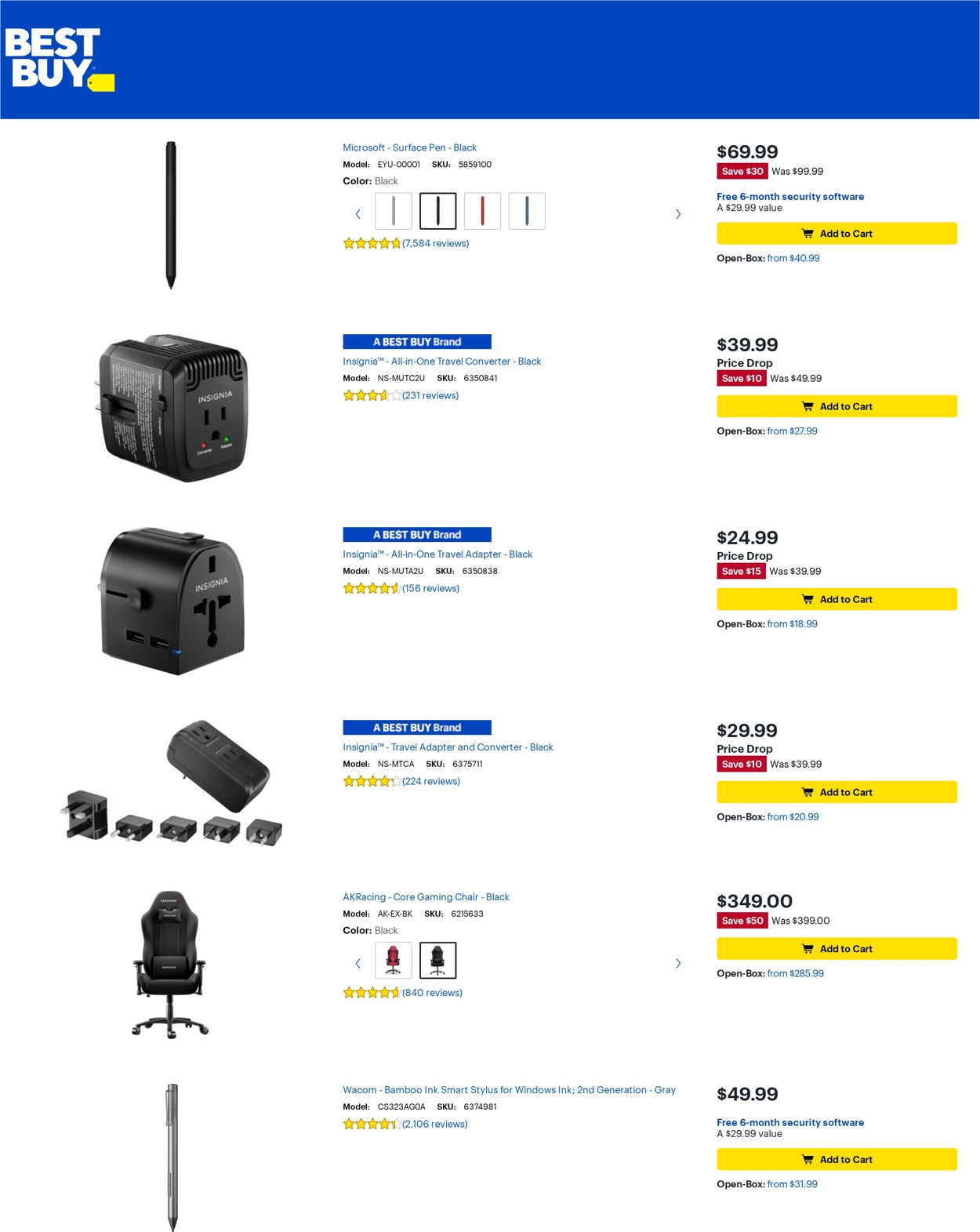 Catalogue Best Buy from 06/24/2022