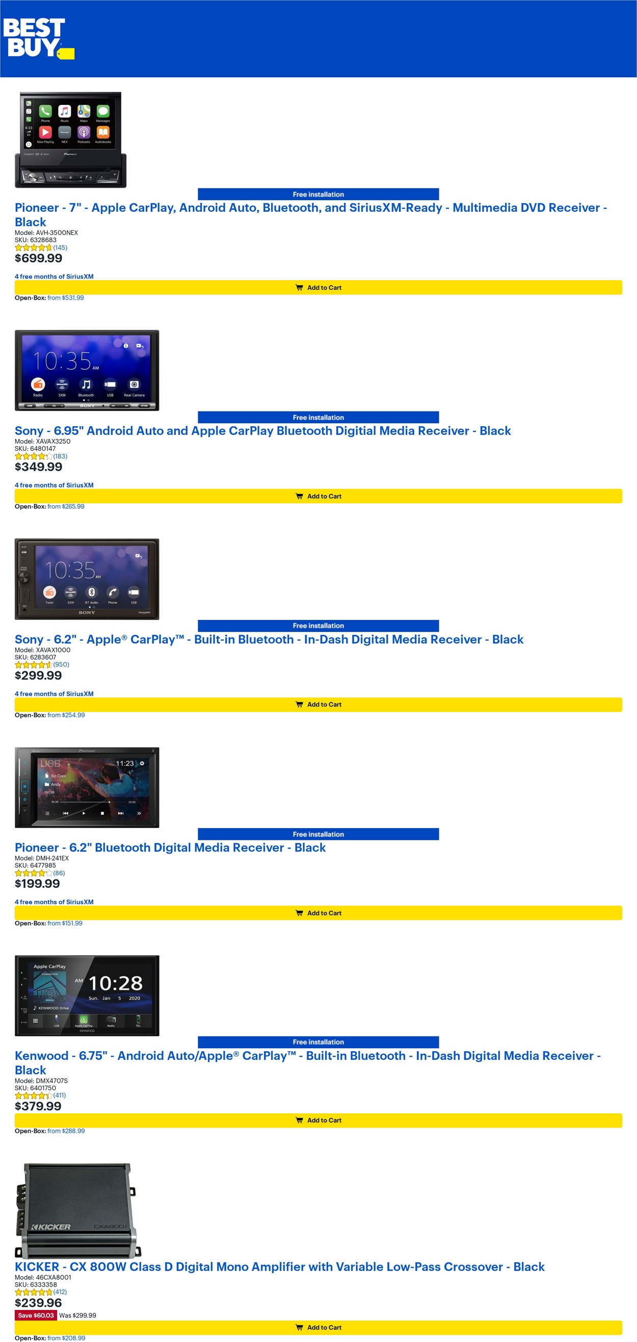 Catalogue Best Buy from 07/29/2022