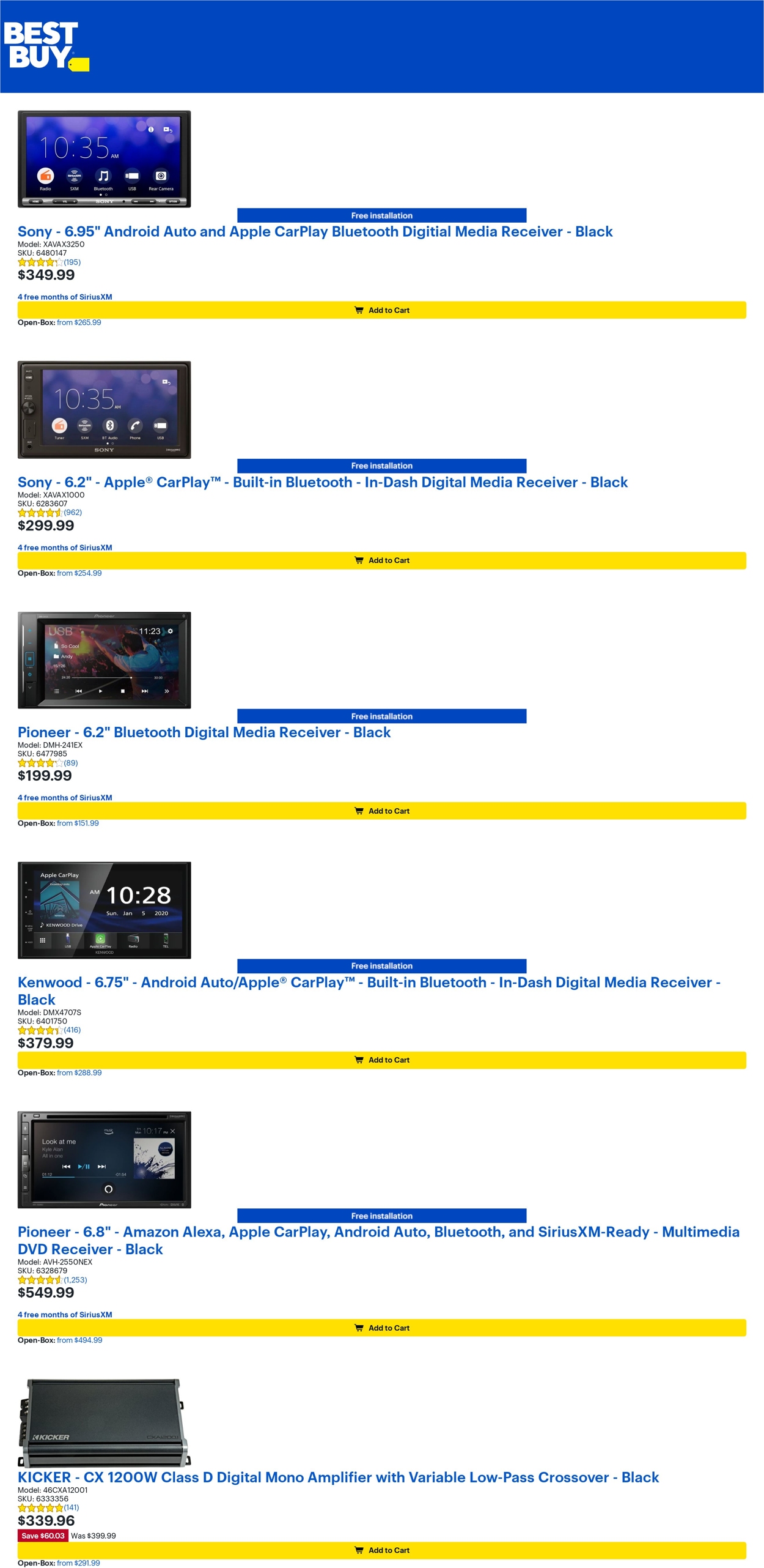 Catalogue Best Buy from 08/12/2022