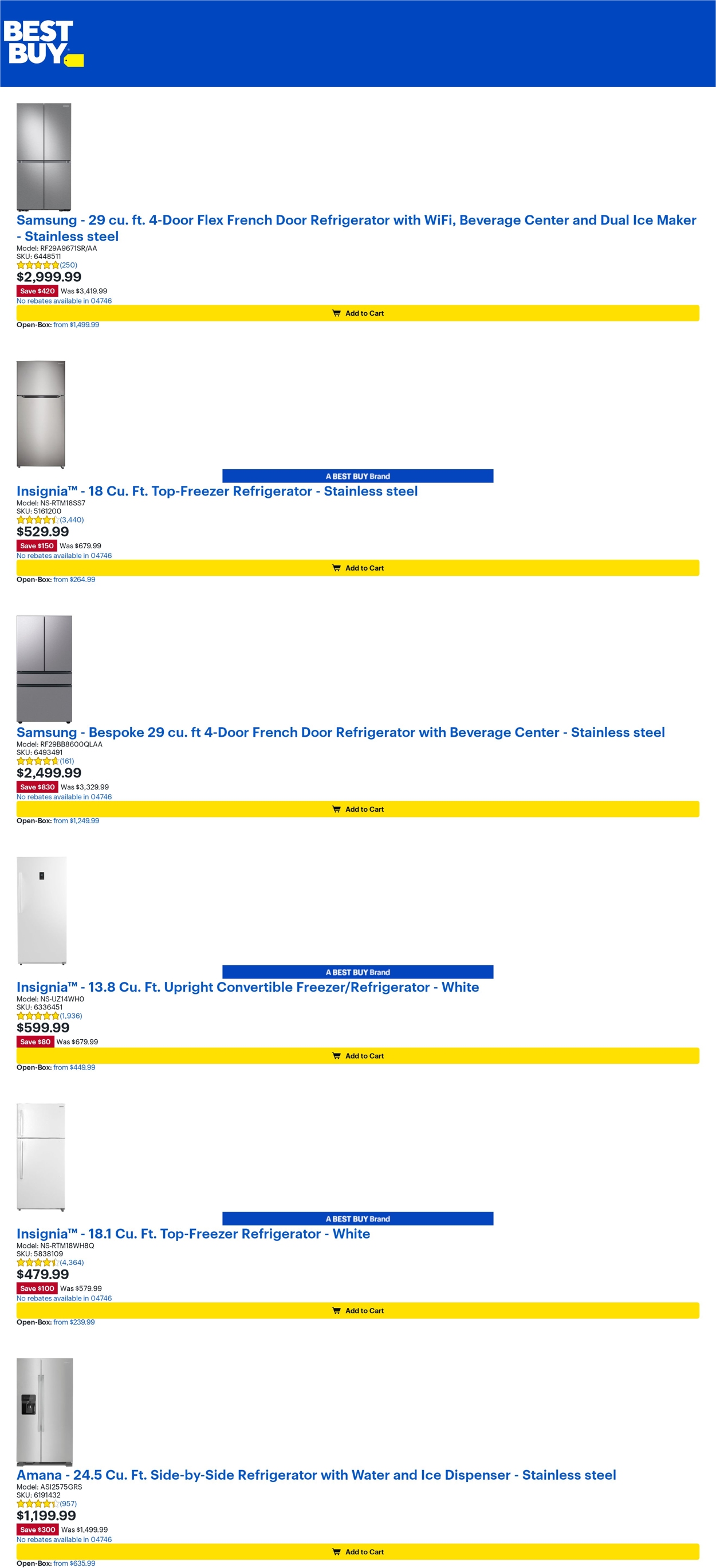 Catalogue Best Buy from 08/19/2022