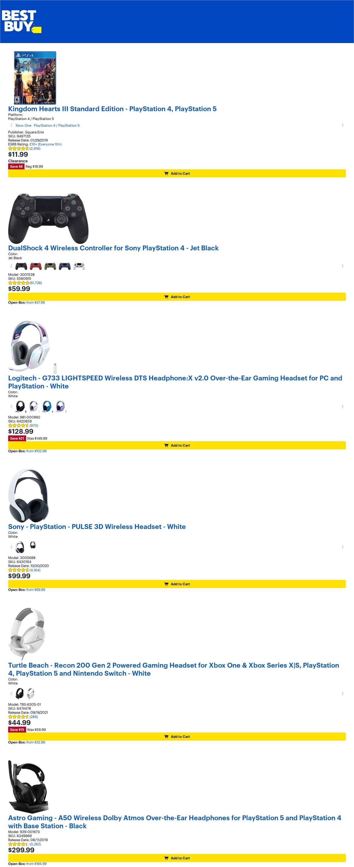 Catalogue Best Buy from 08/19/2022