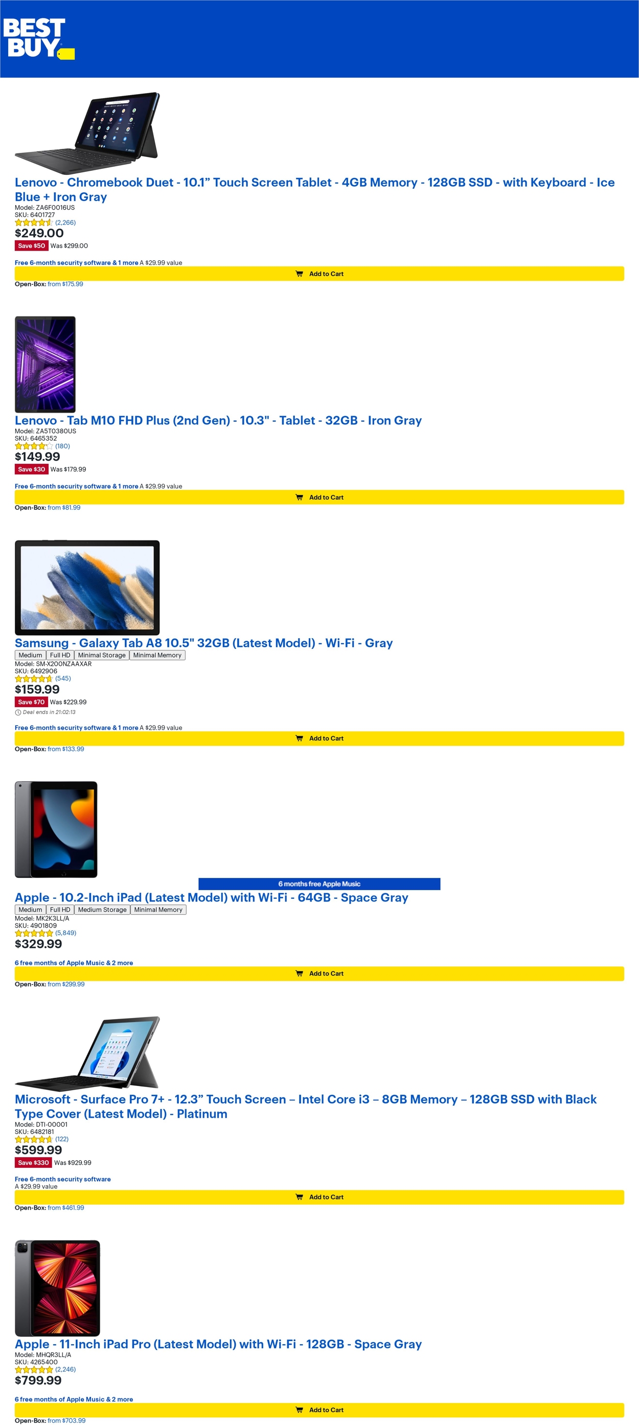 Catalogue Best Buy from 08/26/2022