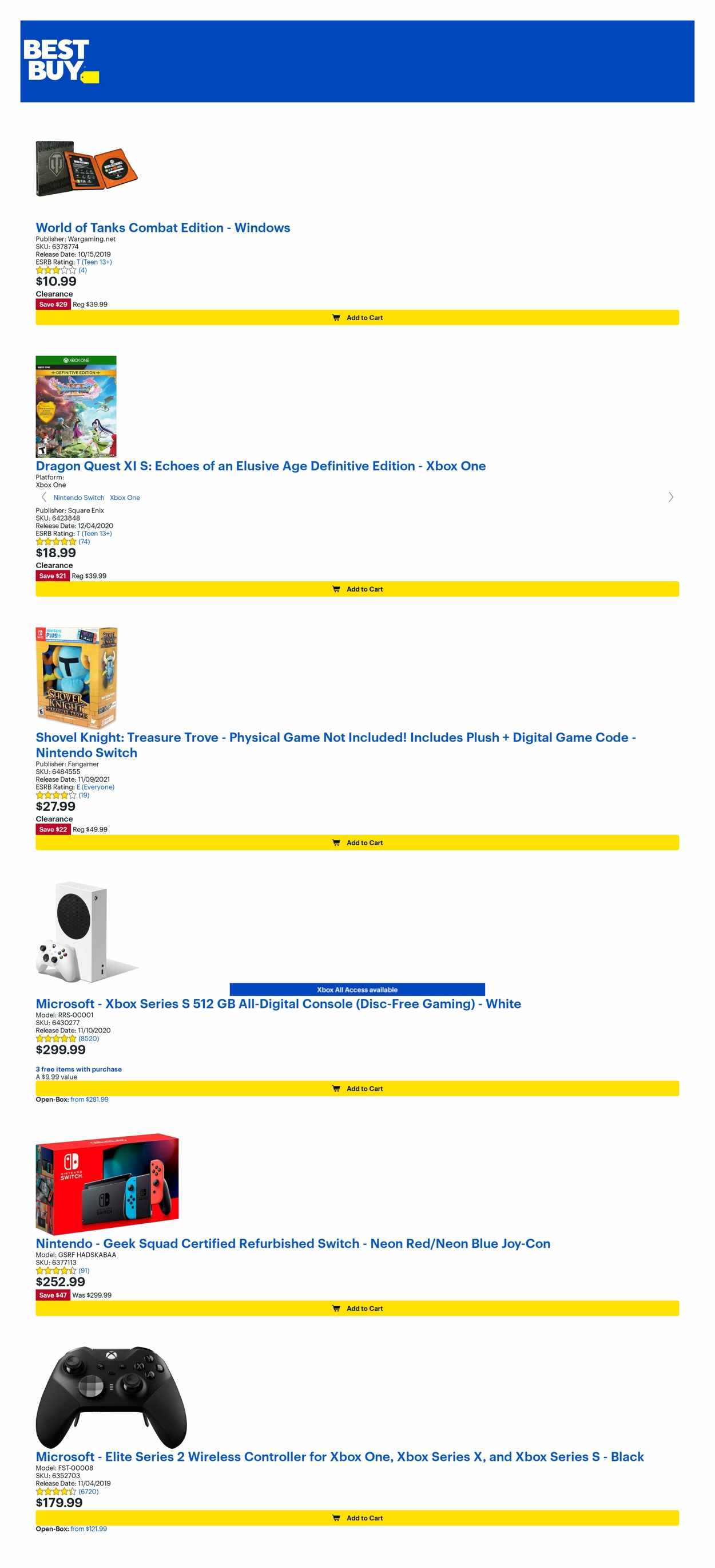 Catalogue Best Buy from 11/04/2022