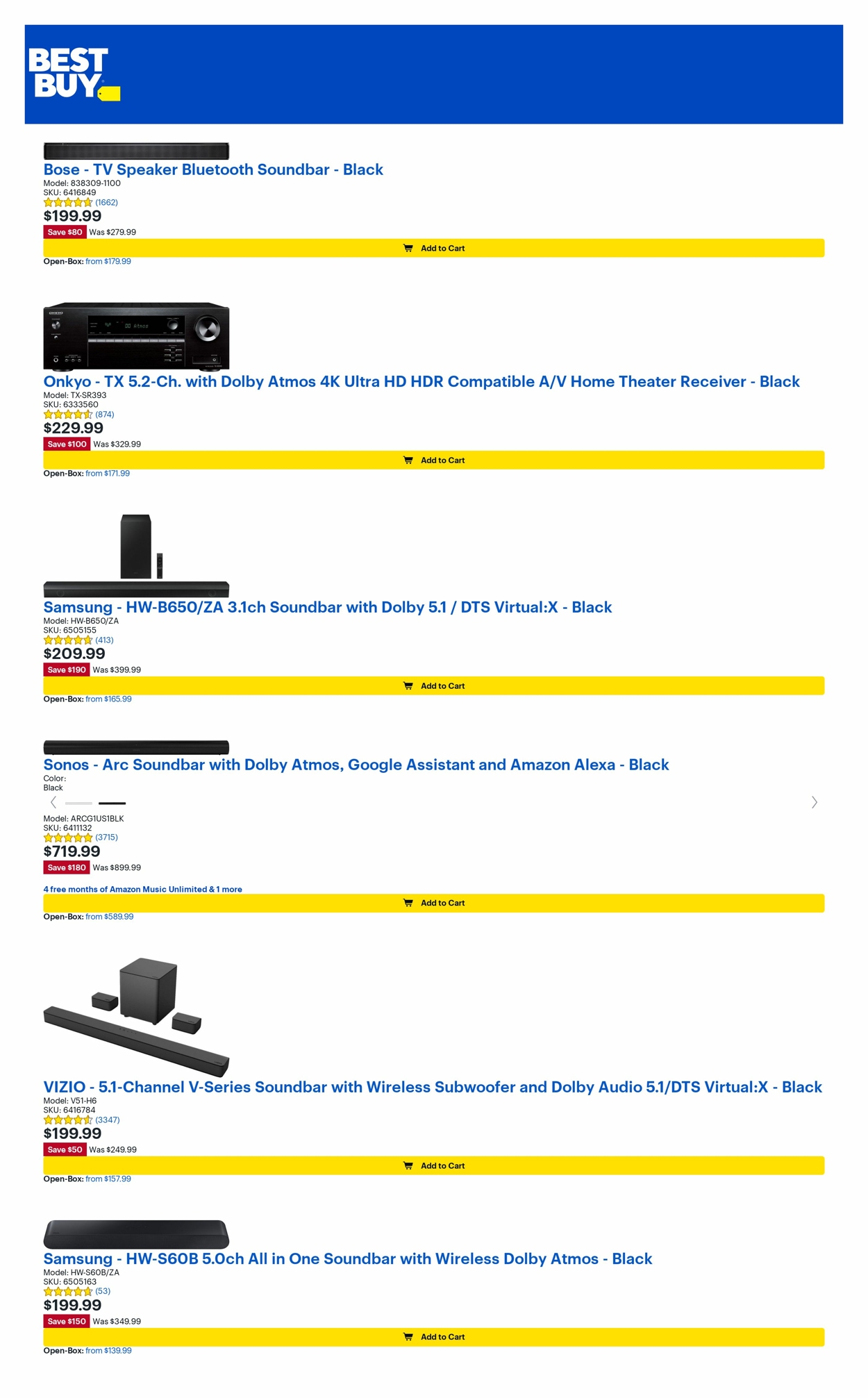 Catalogue Best Buy from 11/18/2022