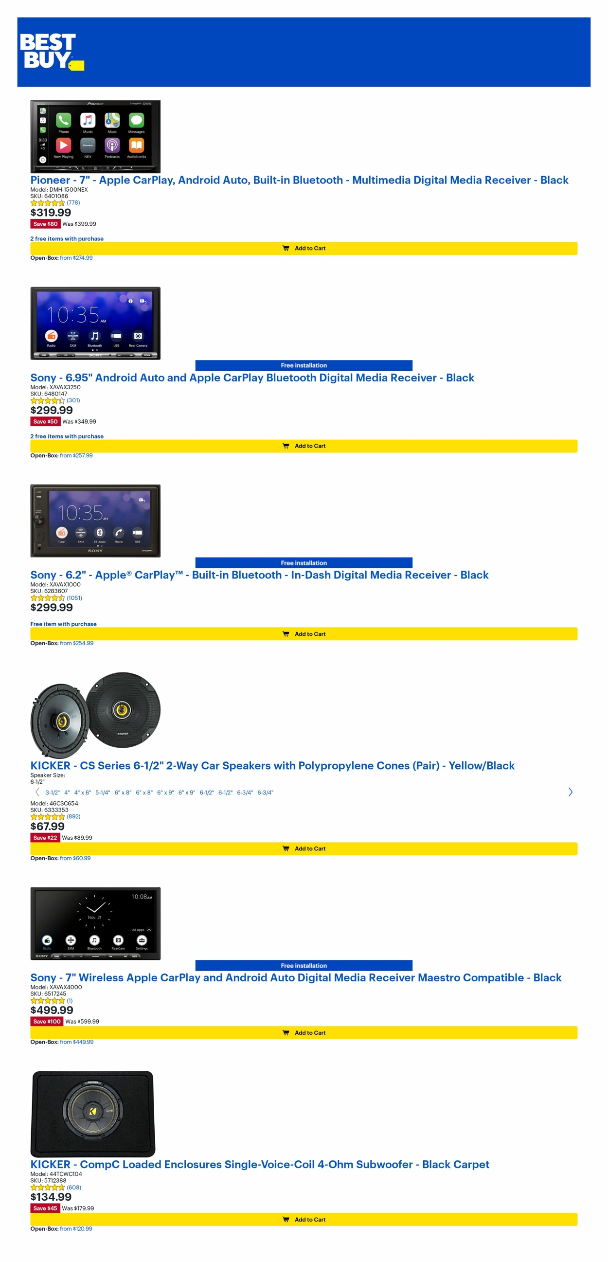 Catalogue Best Buy from 12/02/2022