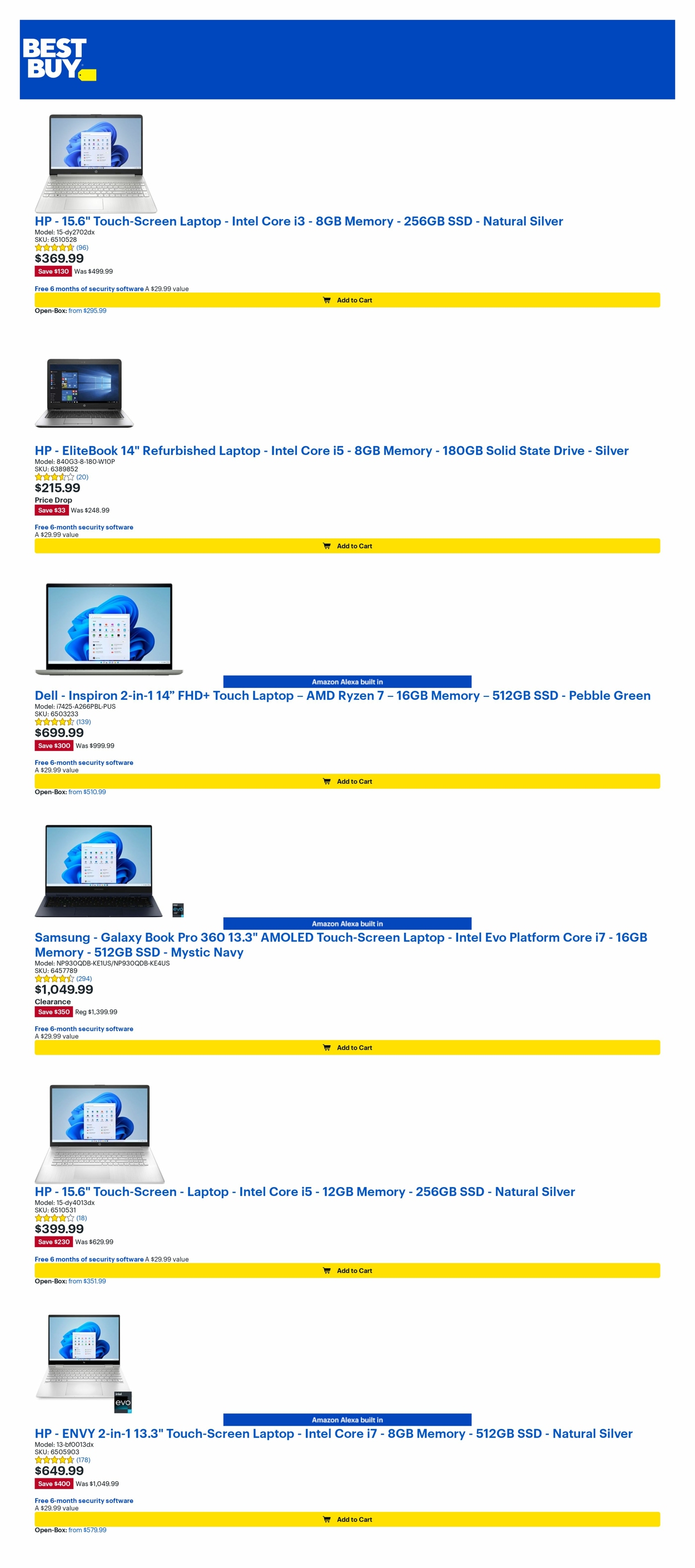 Catalogue Best Buy from 12/02/2022