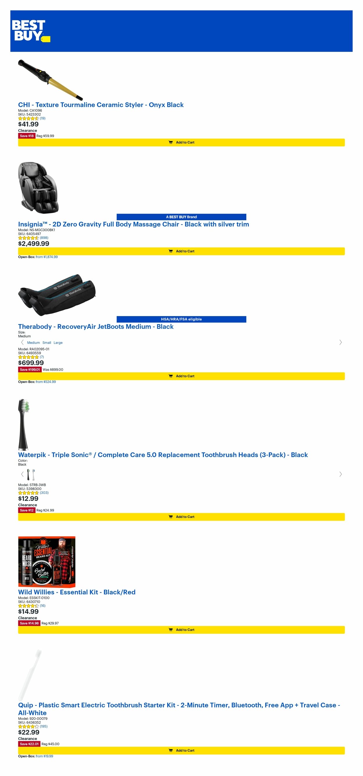 Catalogue Best Buy from 12/16/2022