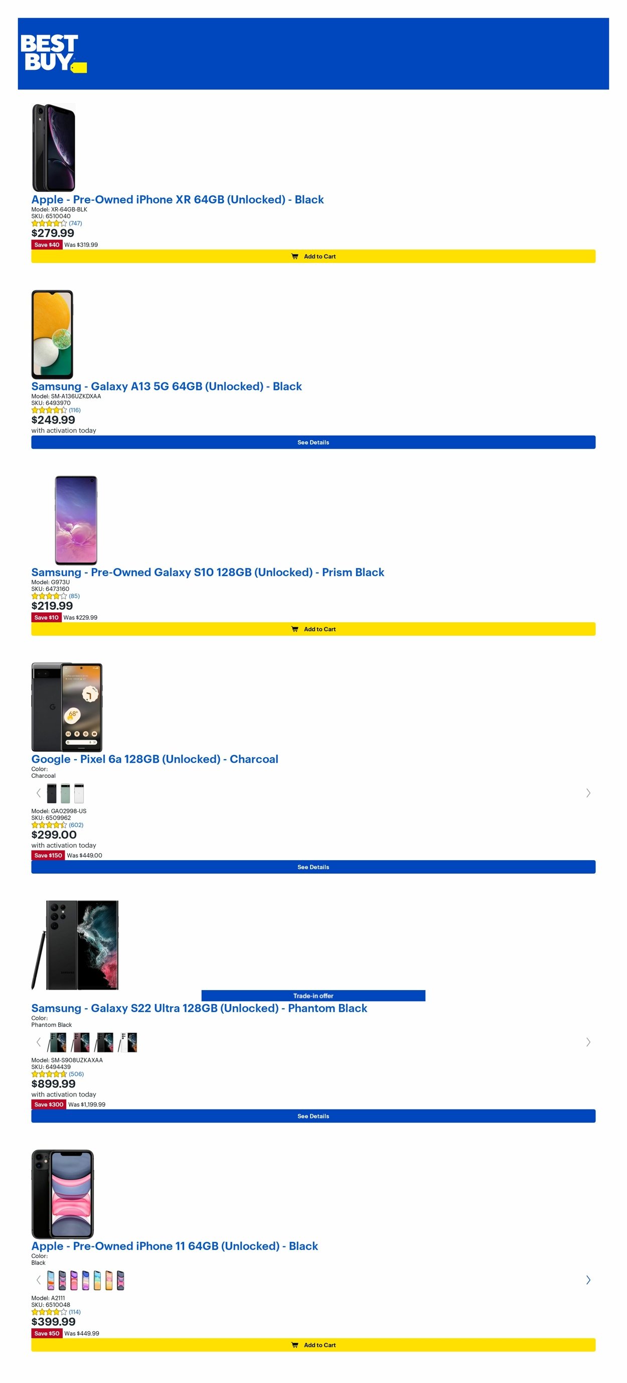 Catalogue Best Buy from 12/23/2022