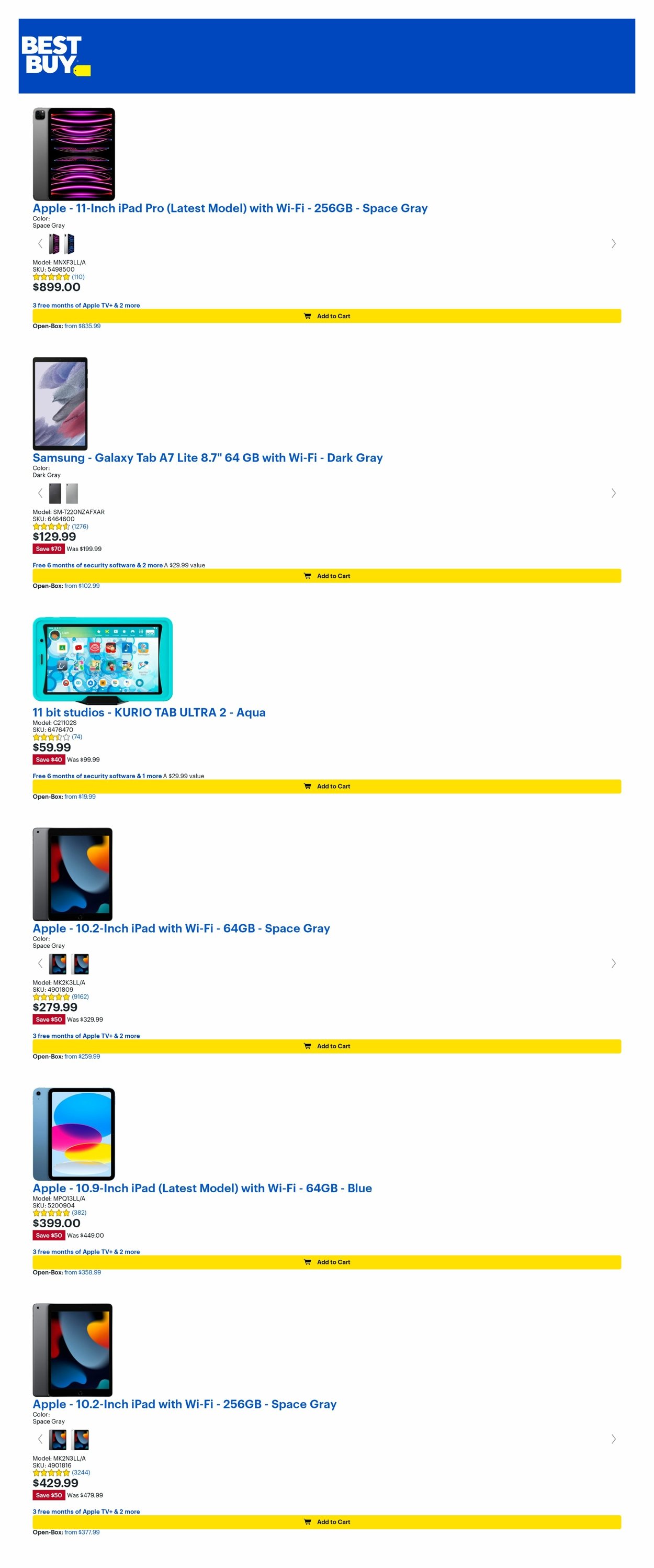 Catalogue Best Buy from 12/23/2022