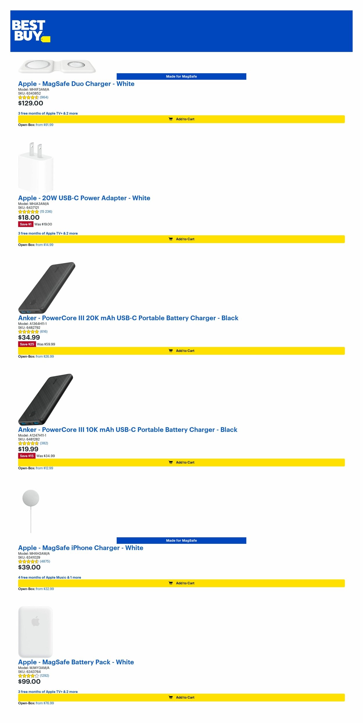 Catalogue Best Buy from 12/23/2022