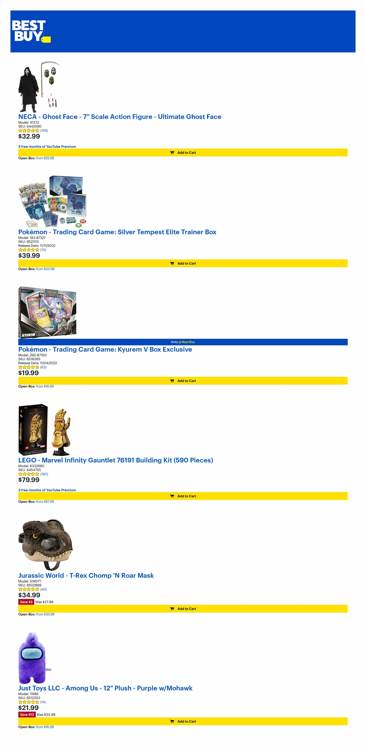 Catalogue Best Buy from 12/23/2022