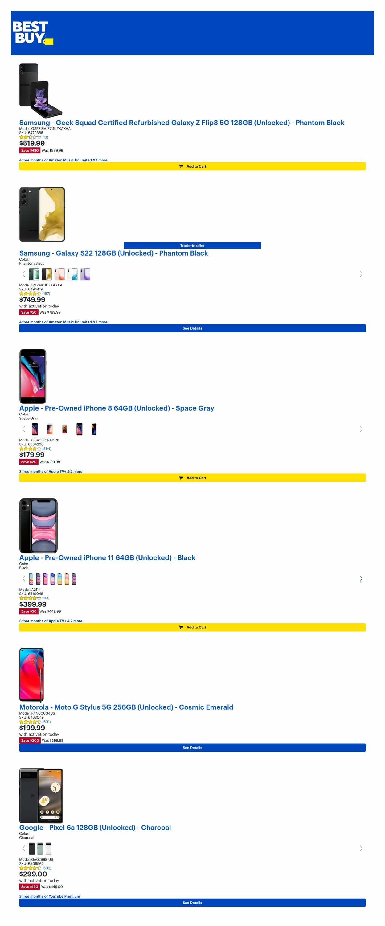 Catalogue Best Buy from 12/23/2022