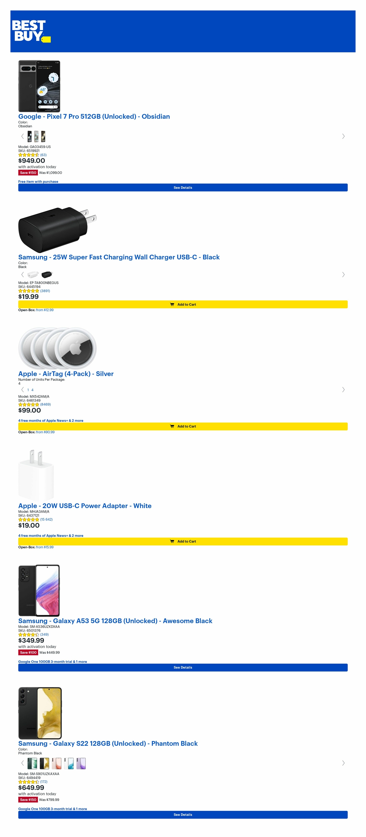 Catalogue Best Buy from 01/13/2023