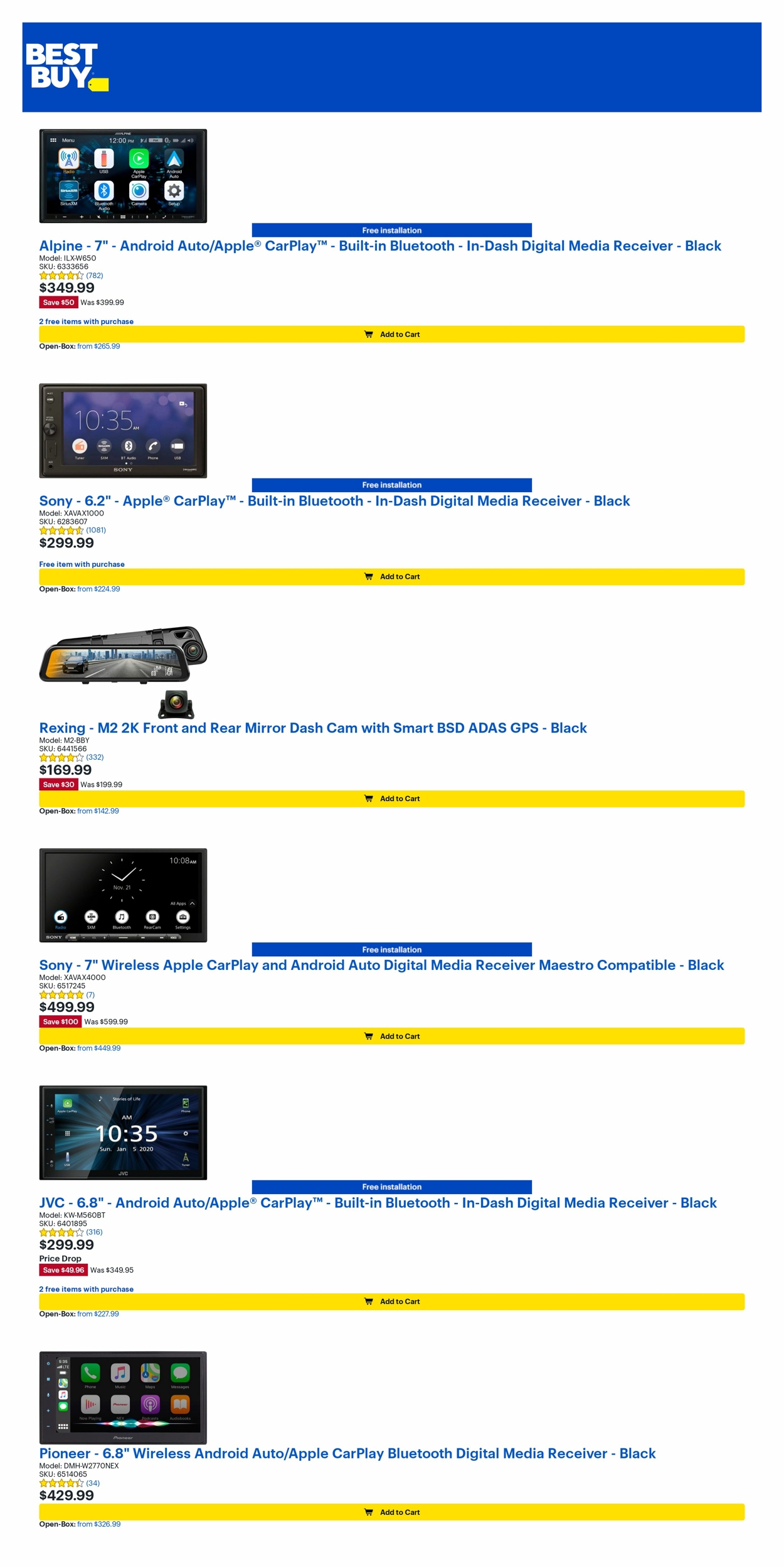 Catalogue Best Buy from 01/20/2023
