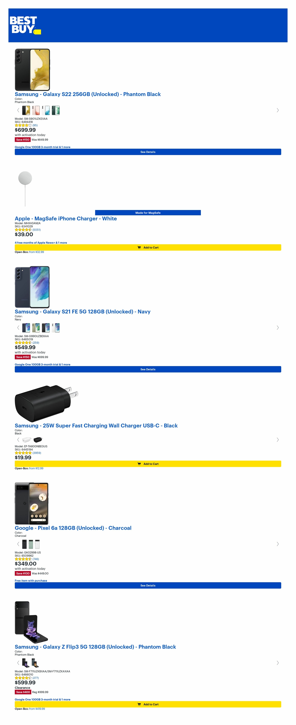 Catalogue Best Buy from 01/20/2023