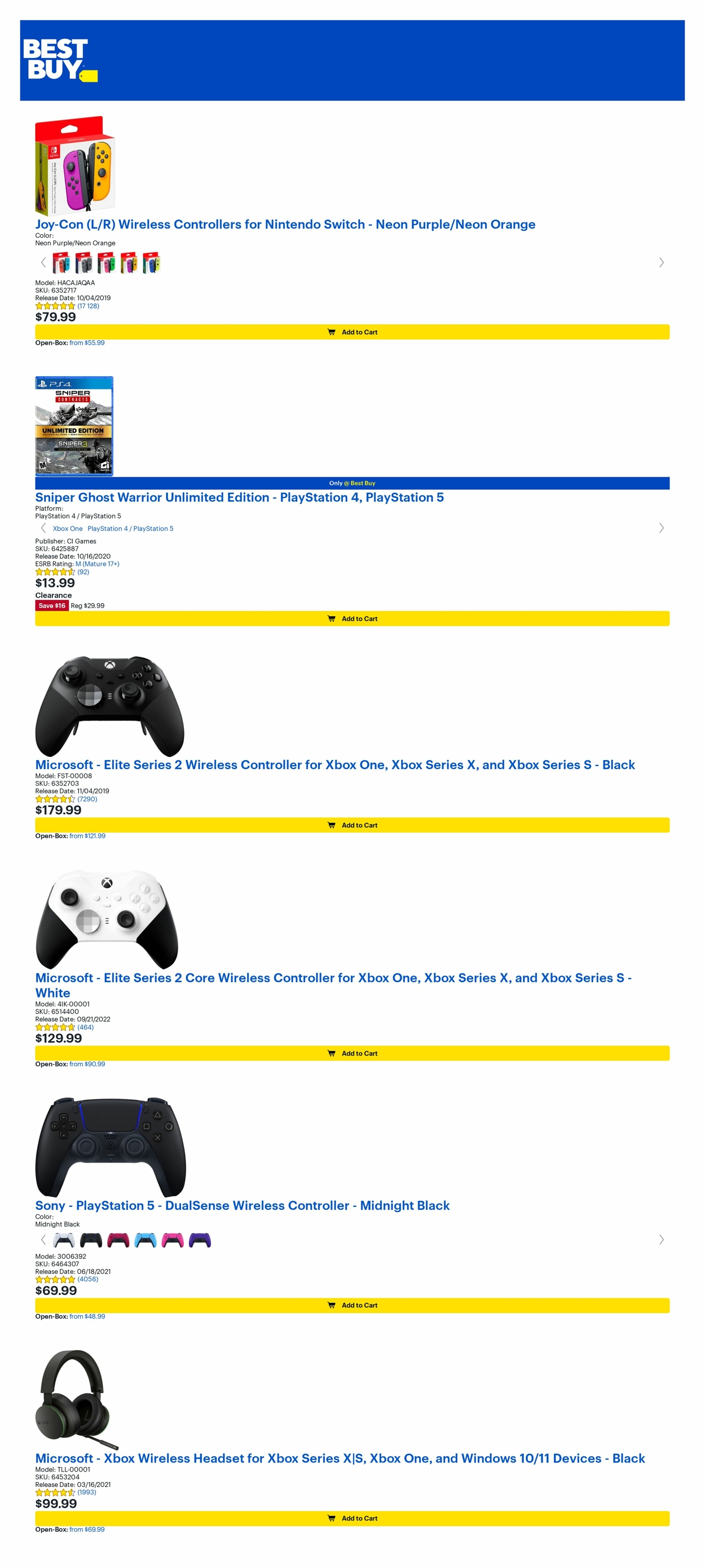 Catalogue Best Buy from 01/27/2023