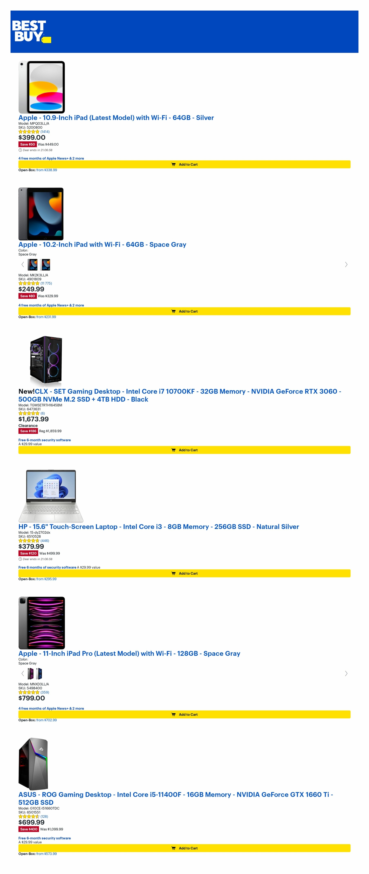 Catalogue Best Buy from 02/17/2023