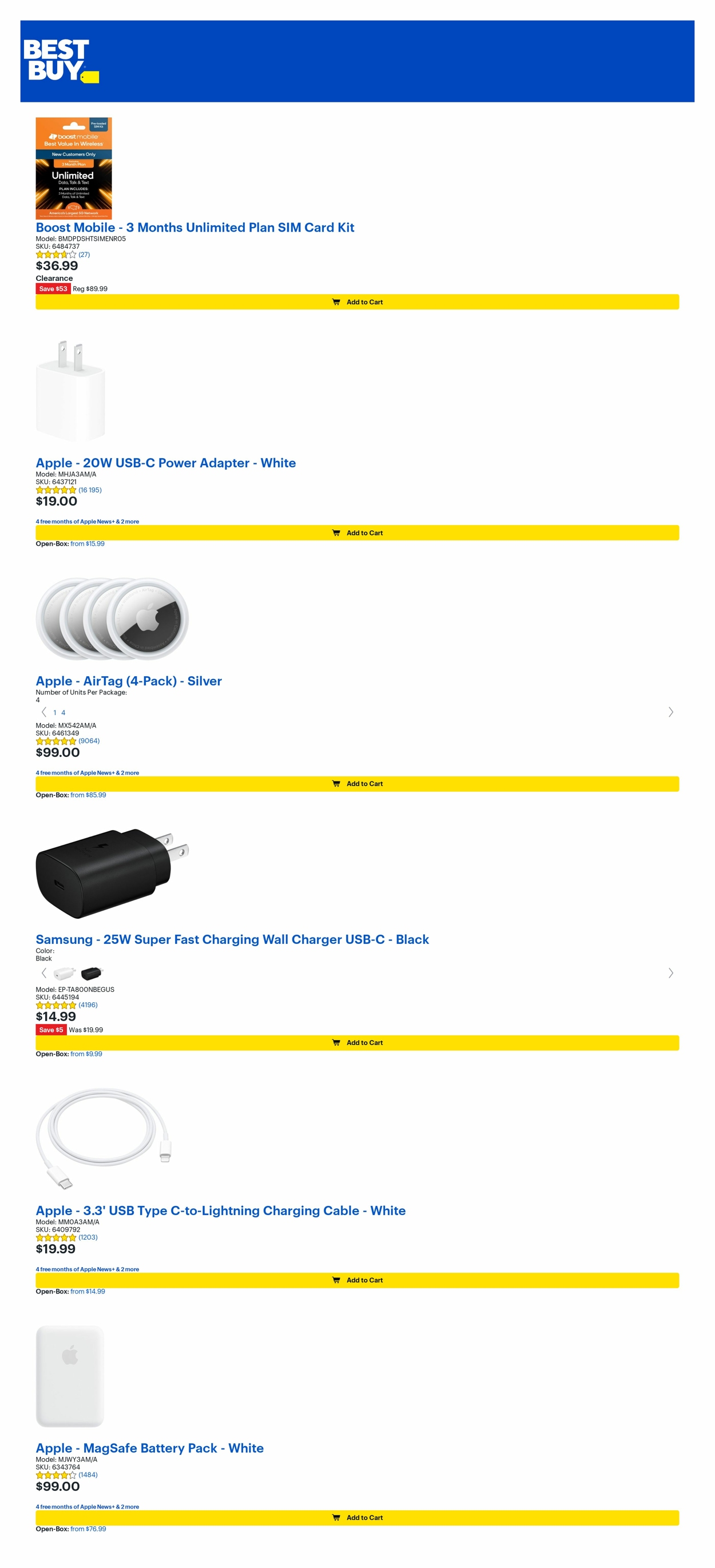 Catalogue Best Buy from 02/25/2023