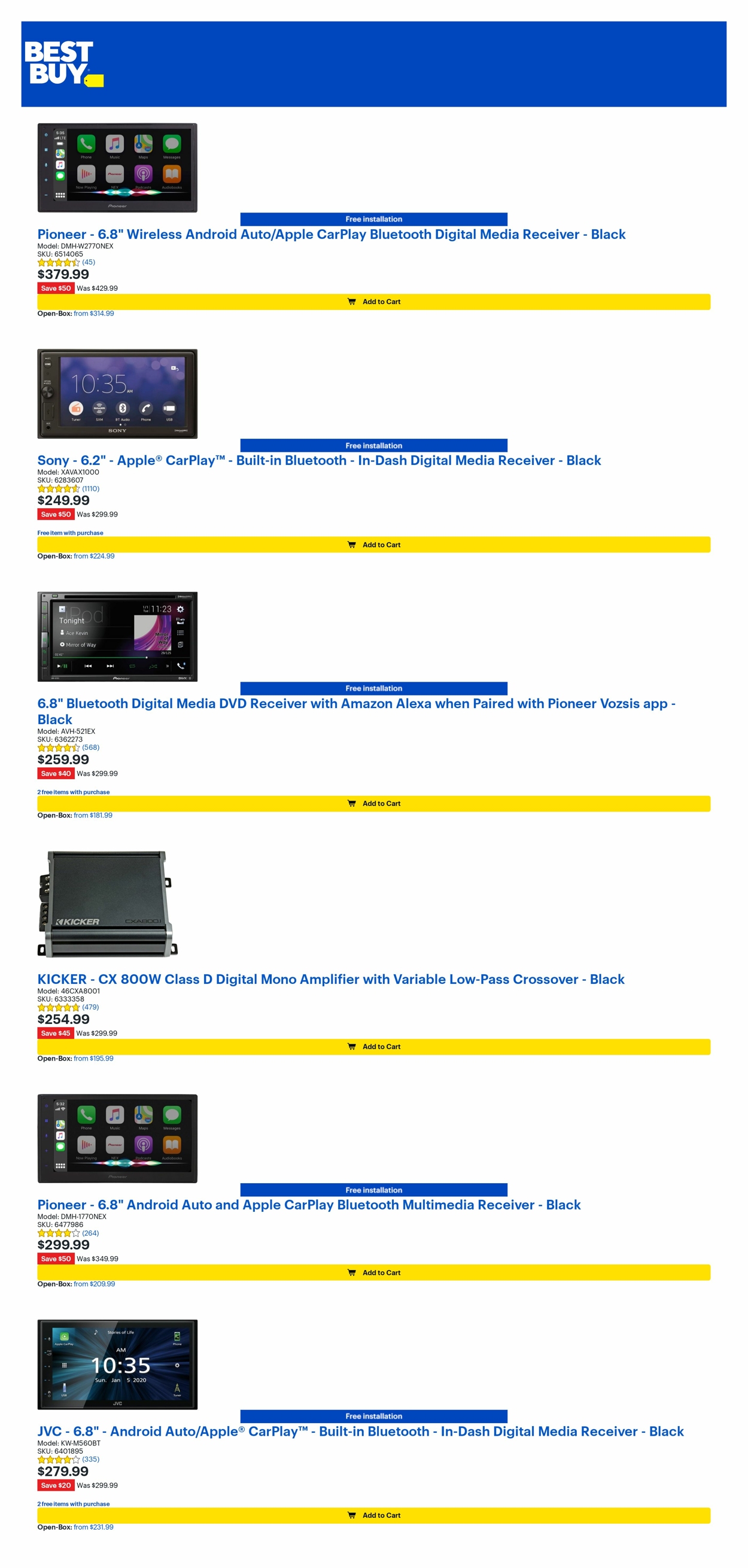 Catalogue Best Buy from 03/12/2023