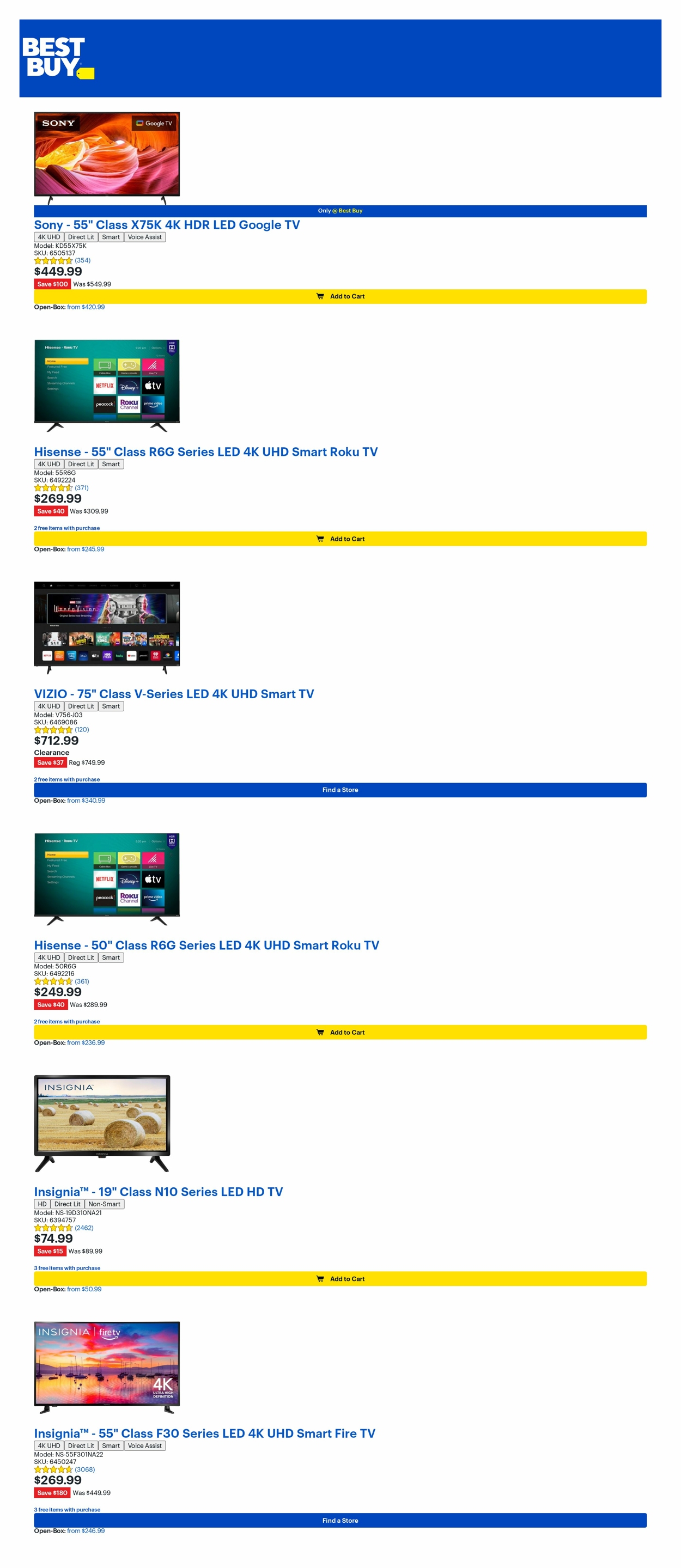 Catalogue Best Buy from 03/17/2023