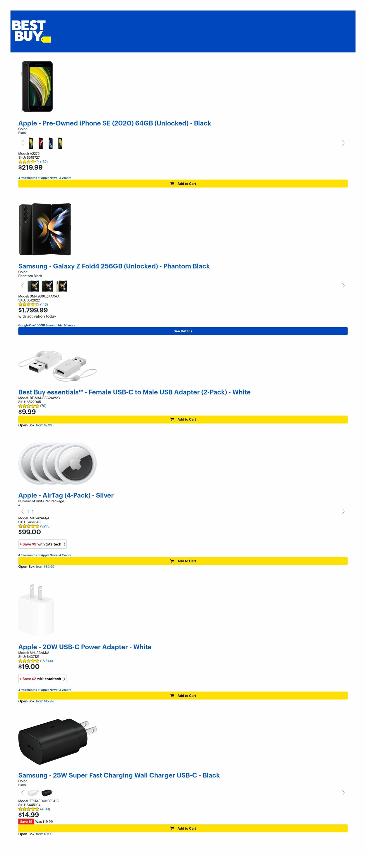 Catalogue Best Buy from 03/24/2023