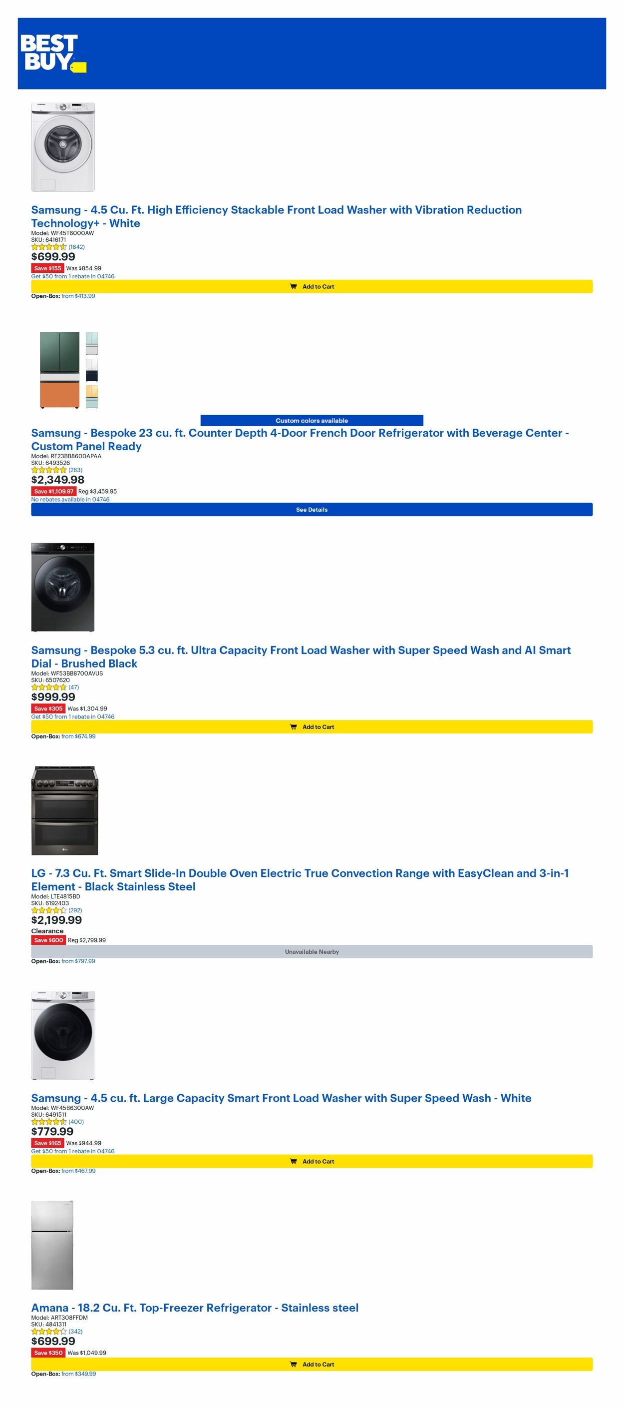 Catalogue Best Buy from 03/31/2023