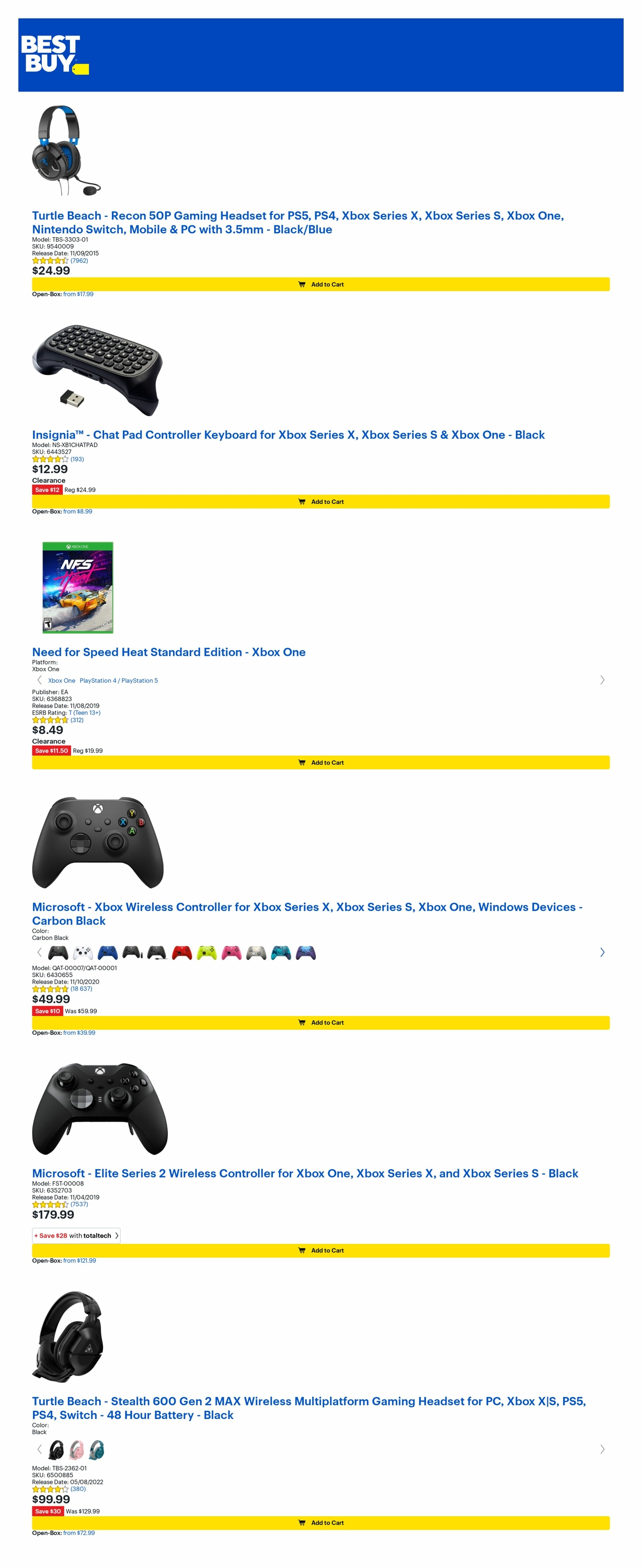 Catalogue Best Buy from 04/21/2023