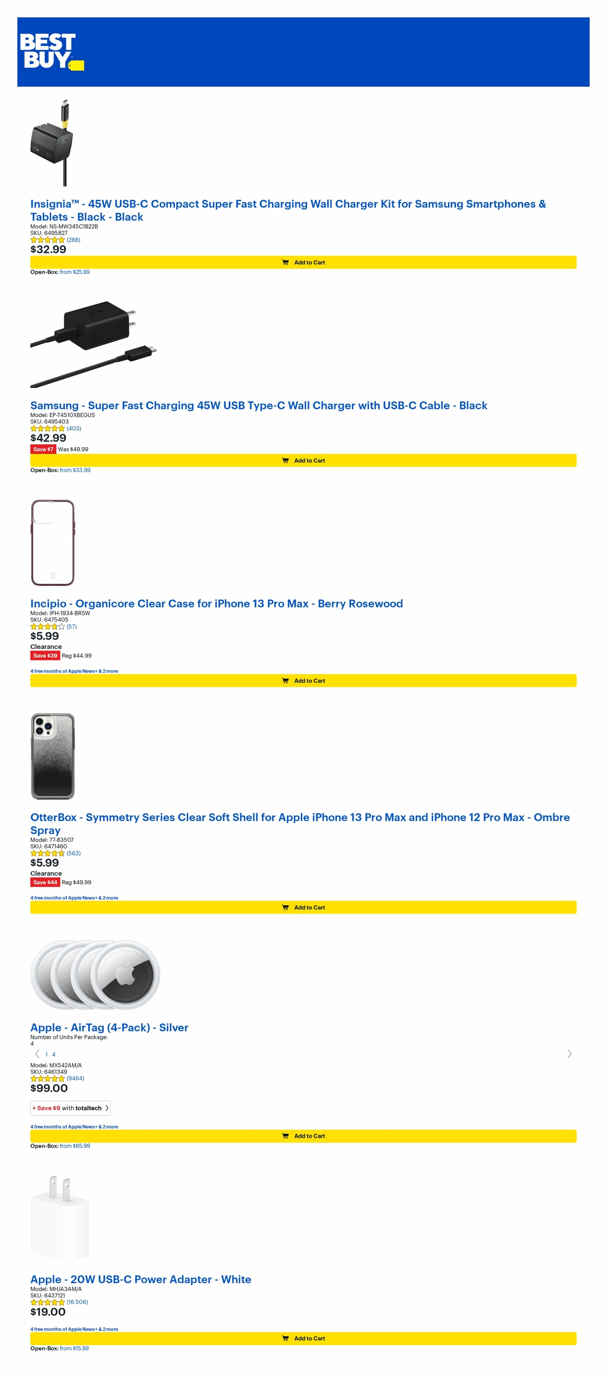 Catalogue Best Buy from 04/28/2023