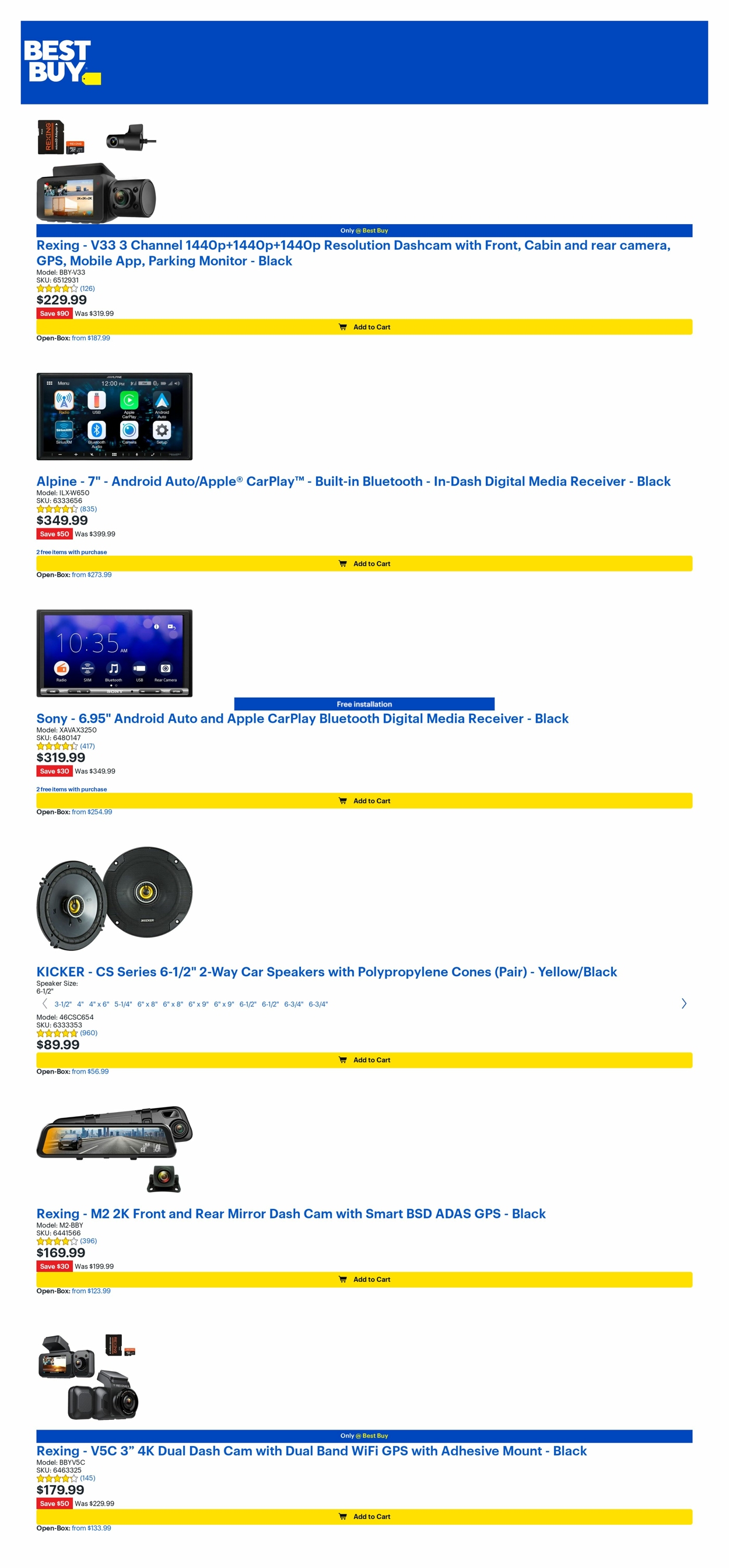 Catalogue Best Buy from 05/12/2023