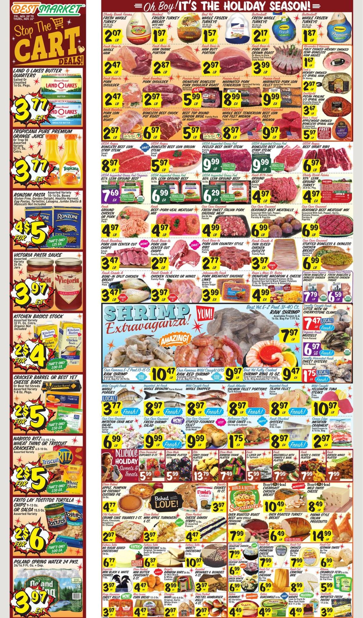 Catalogue Best Market - Thanksgiving  from 11/20/2020