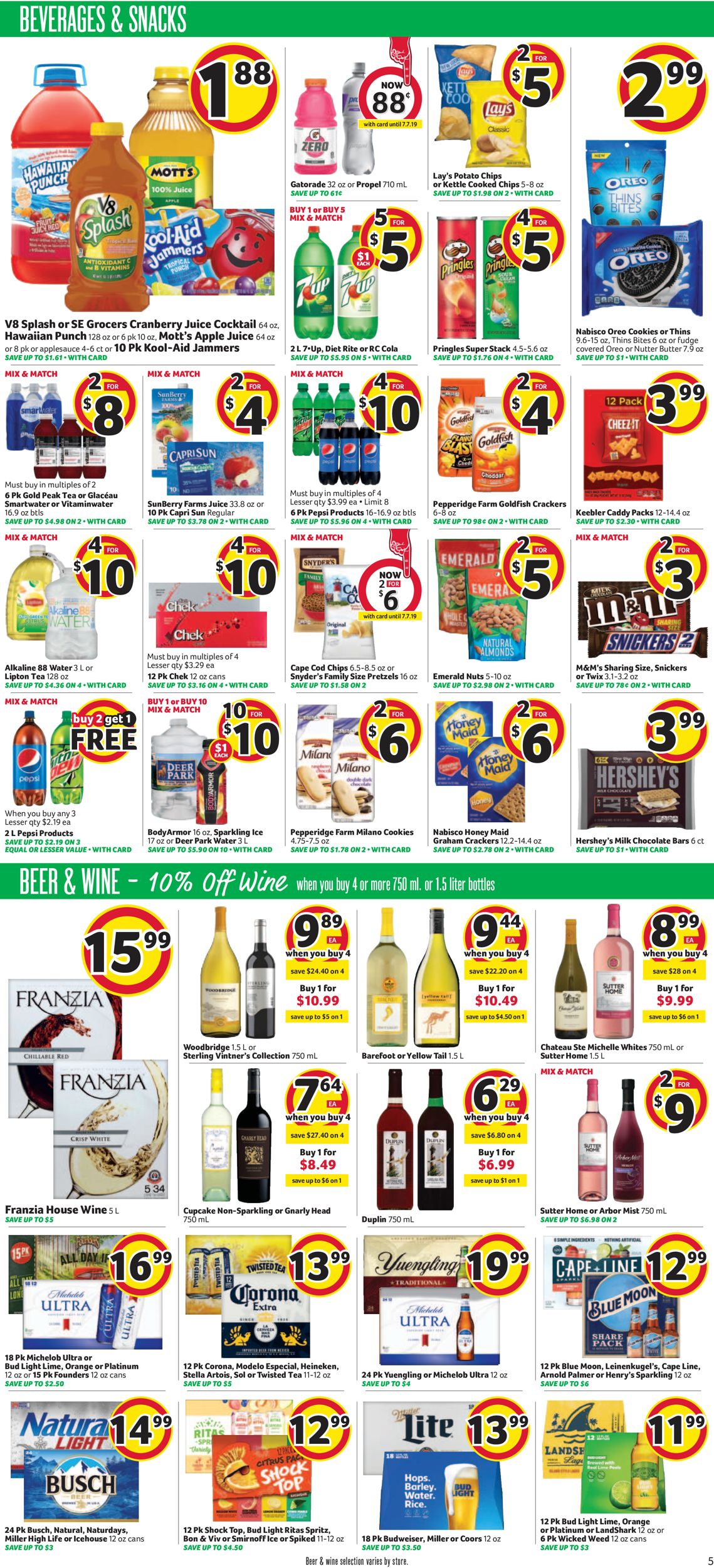 Catalogue BI-LO from 05/22/2019