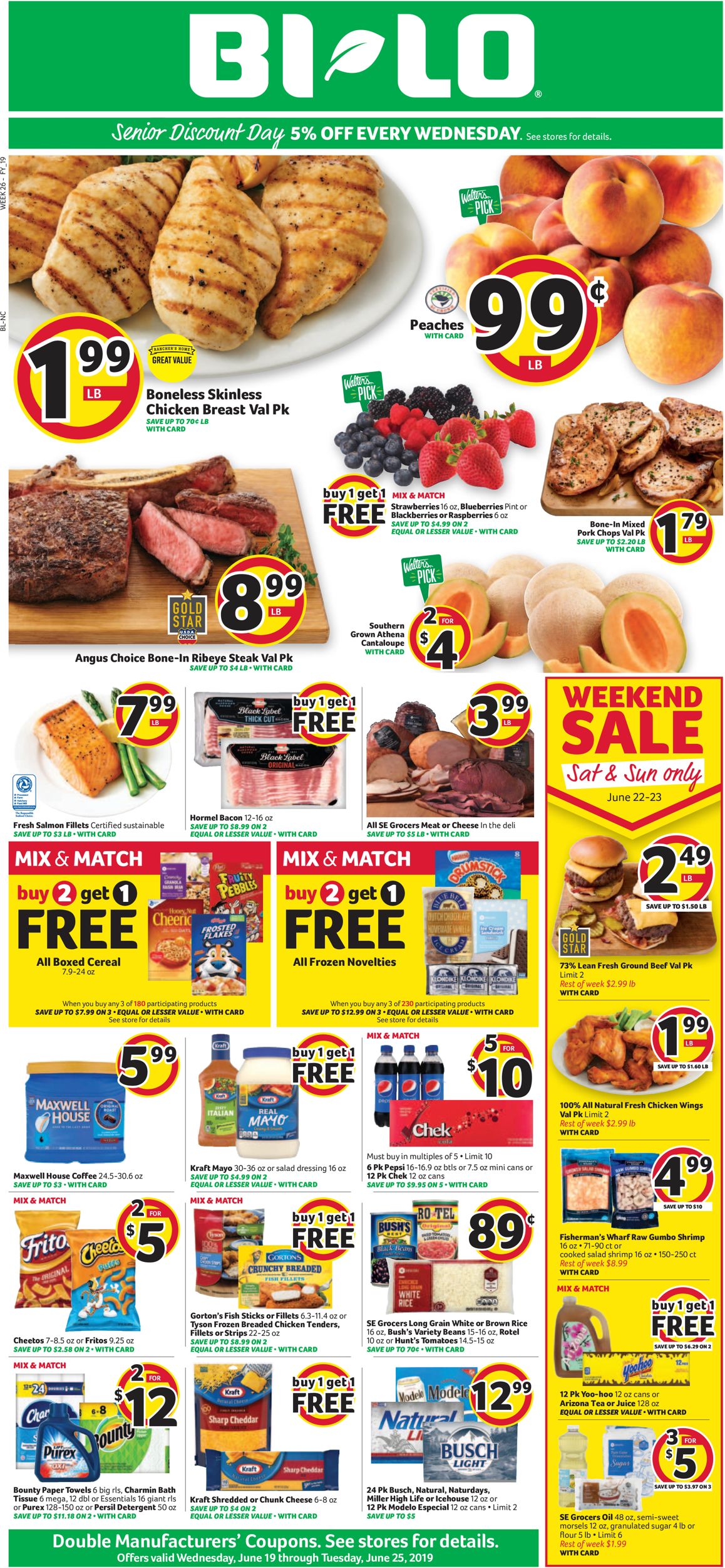Catalogue BI-LO from 06/19/2019
