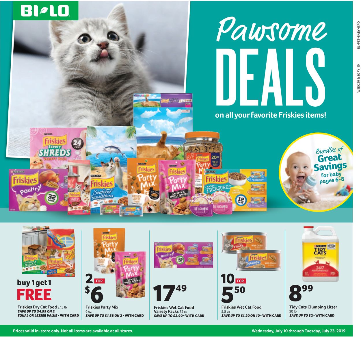 BI-LO Current weekly ad 07/10 - 07/23/2019 - frequent-ads.com