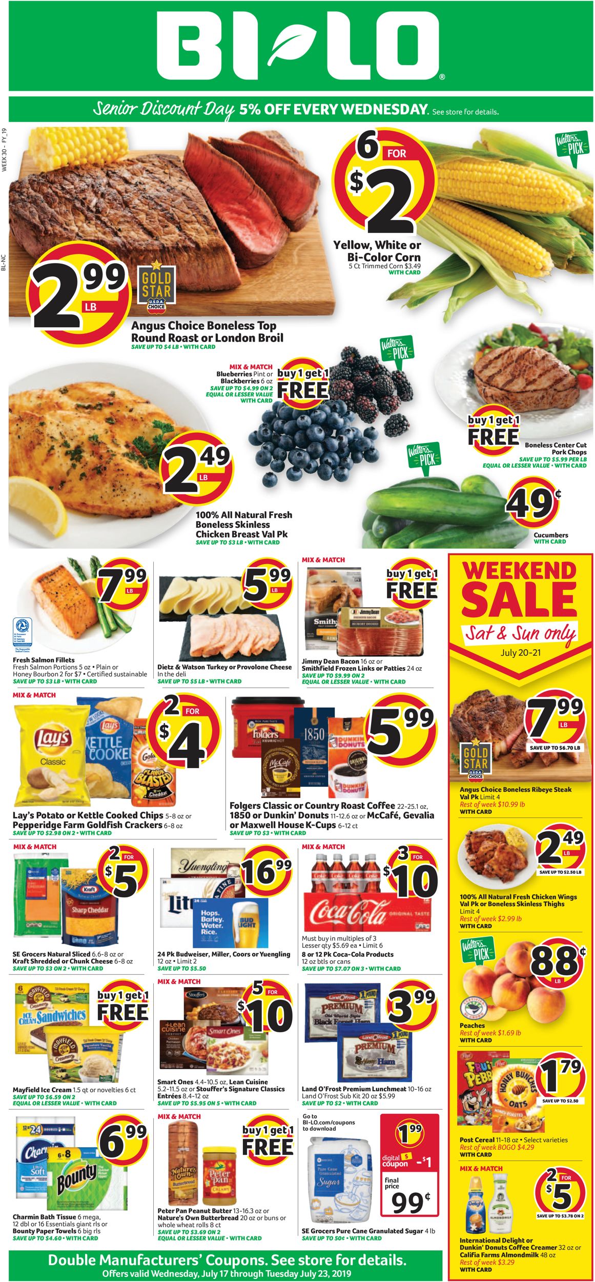 BI-LO Current weekly ad 07/17 - 07/23/2019 - frequent-ads.com