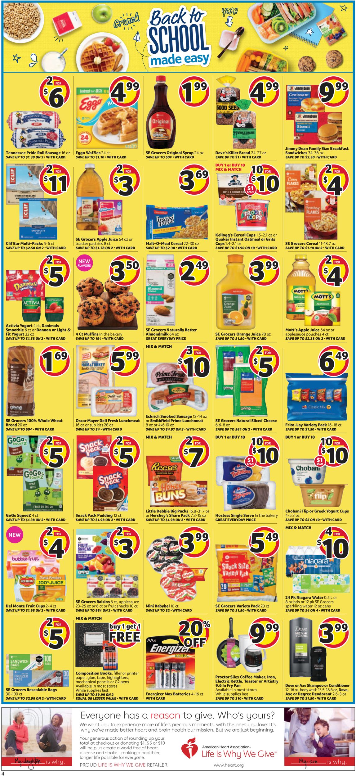 Catalogue BI-LO from 07/31/2019