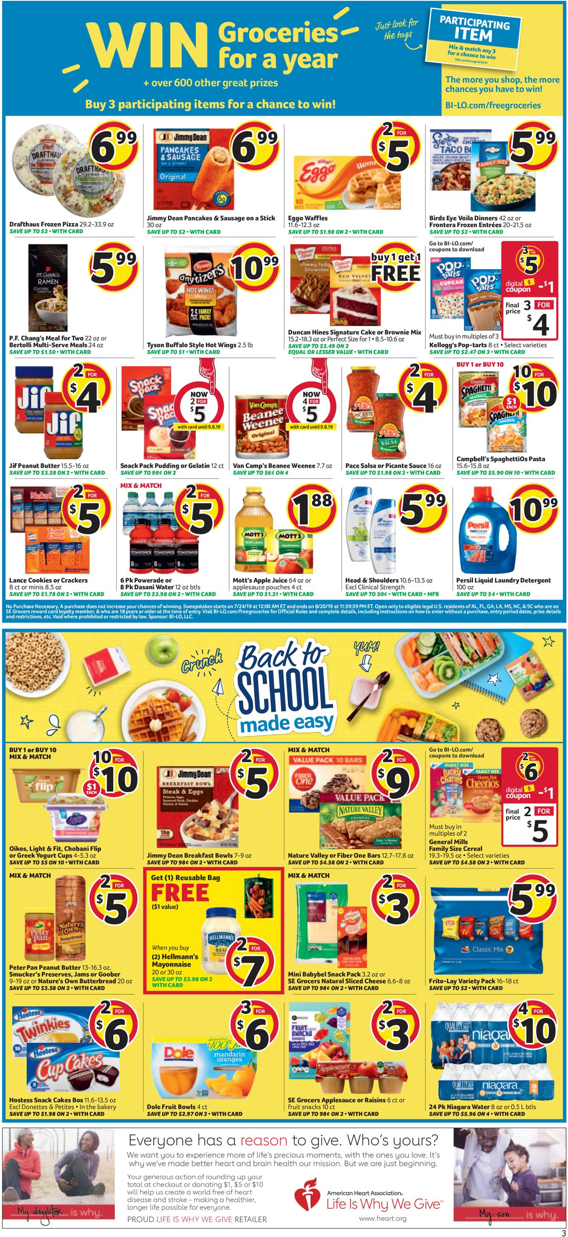 Catalogue BI-LO from 08/07/2019