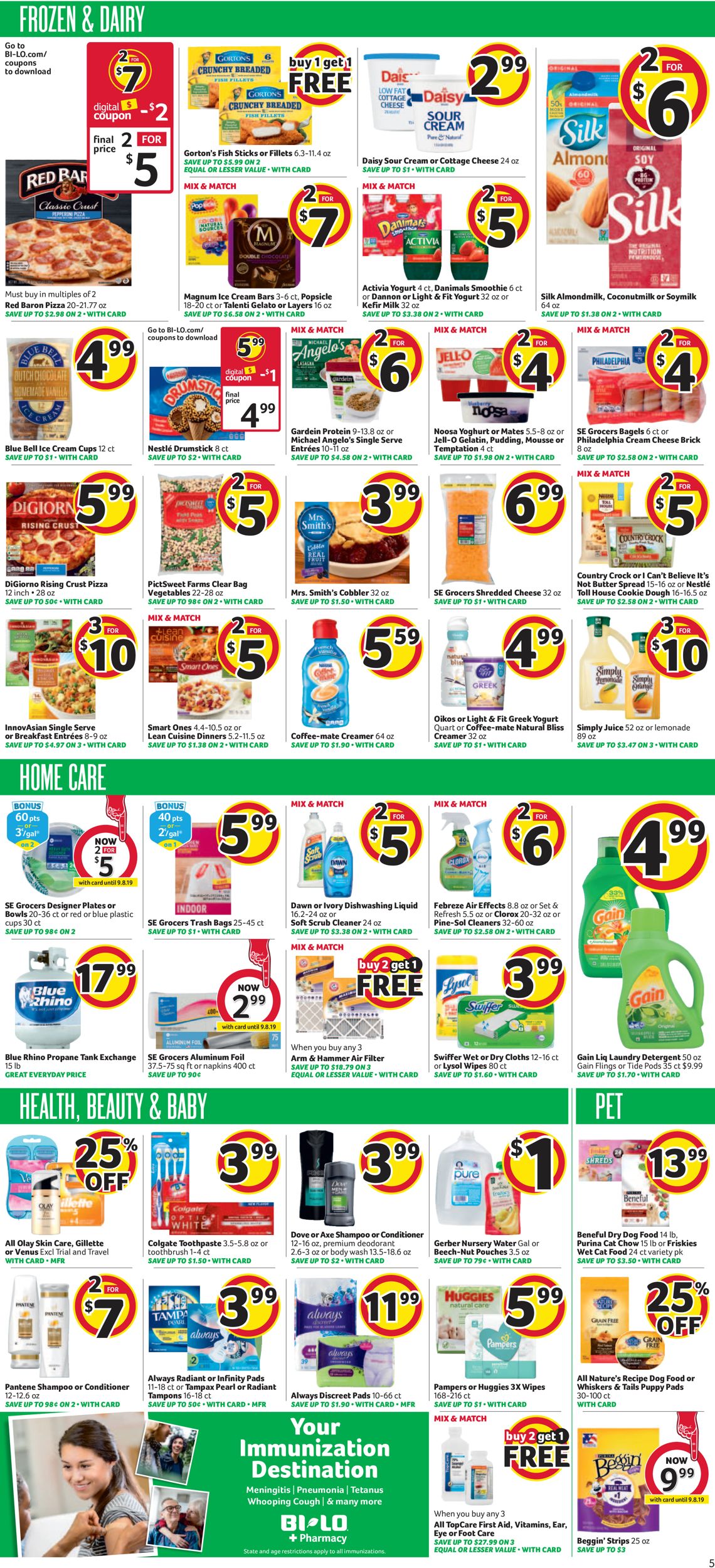 Catalogue BI-LO from 08/07/2019