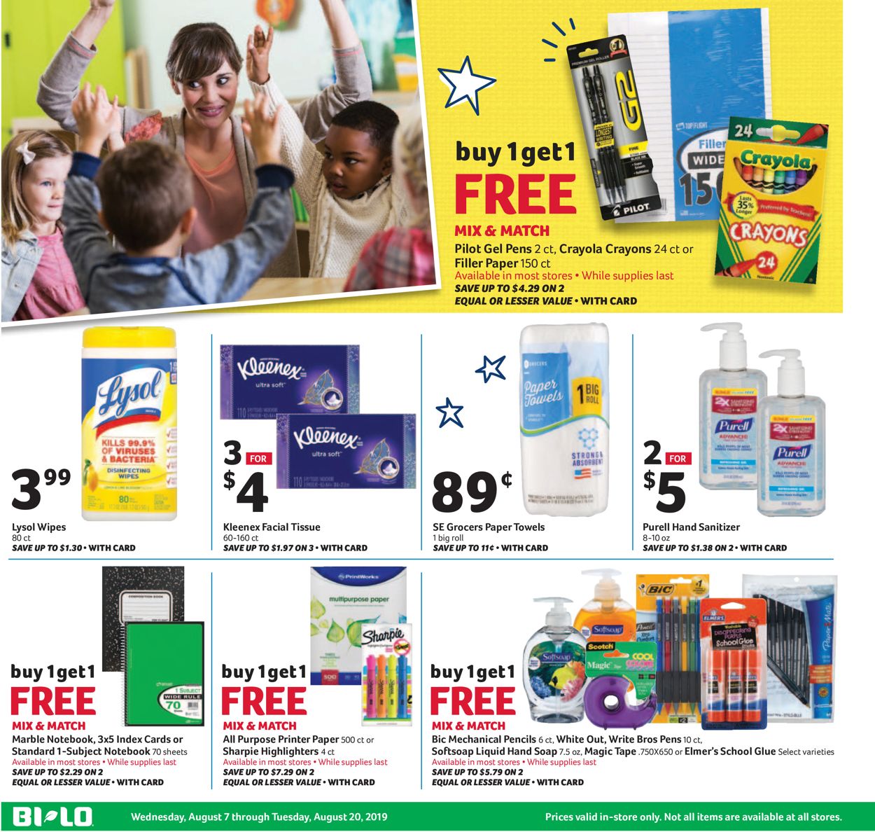 BI-LO Current weekly ad 08/07 - 08/20/2019 8 - frequent ...