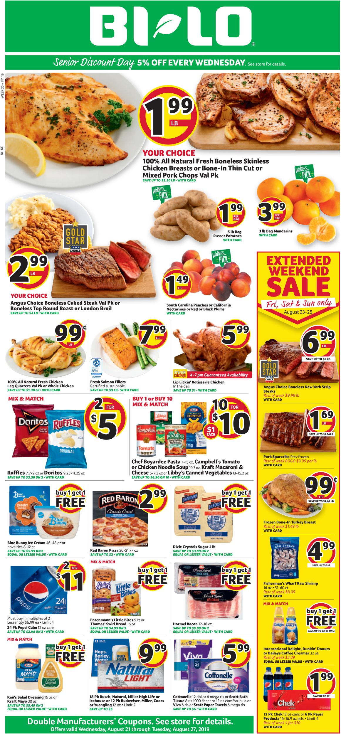 Catalogue BI-LO from 08/21/2019