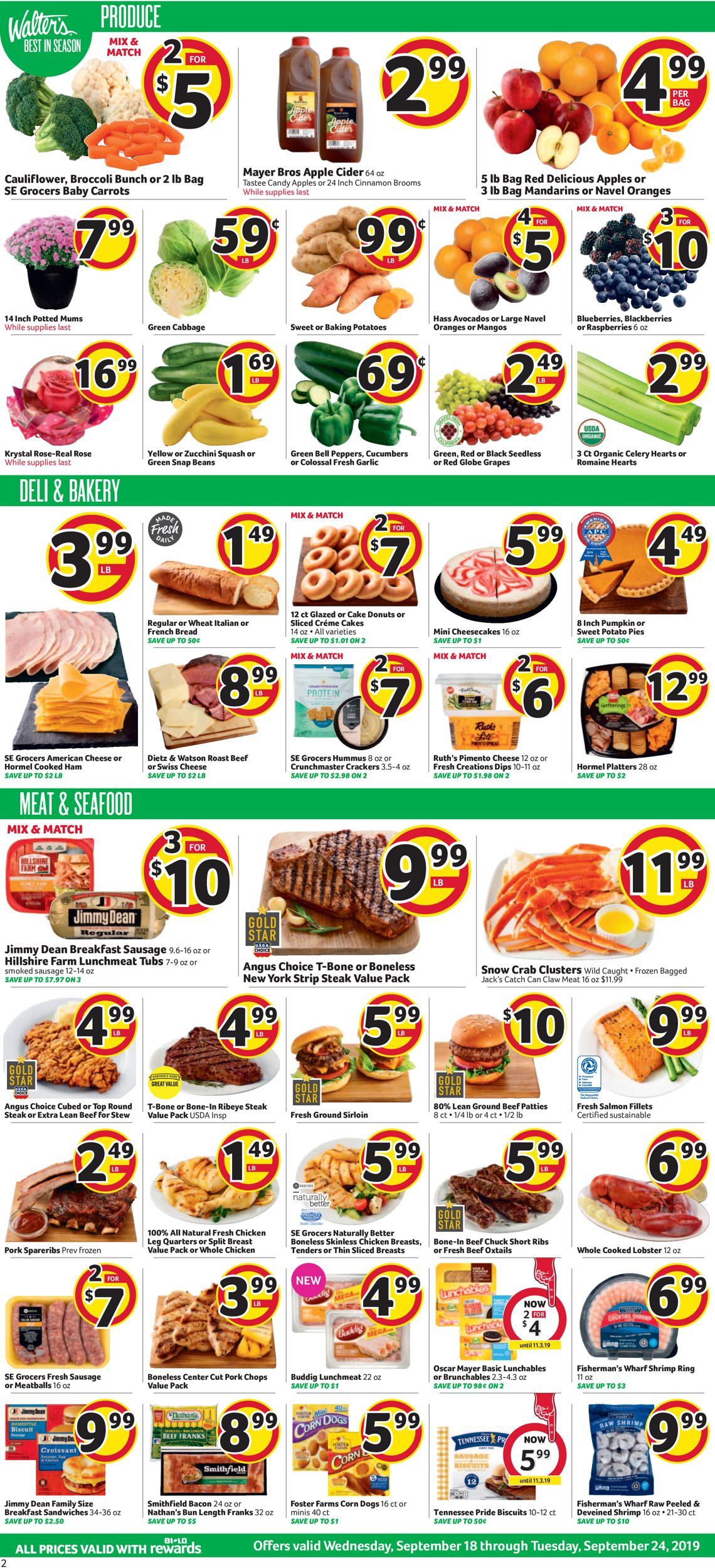 Catalogue BI-LO from 09/18/2019
