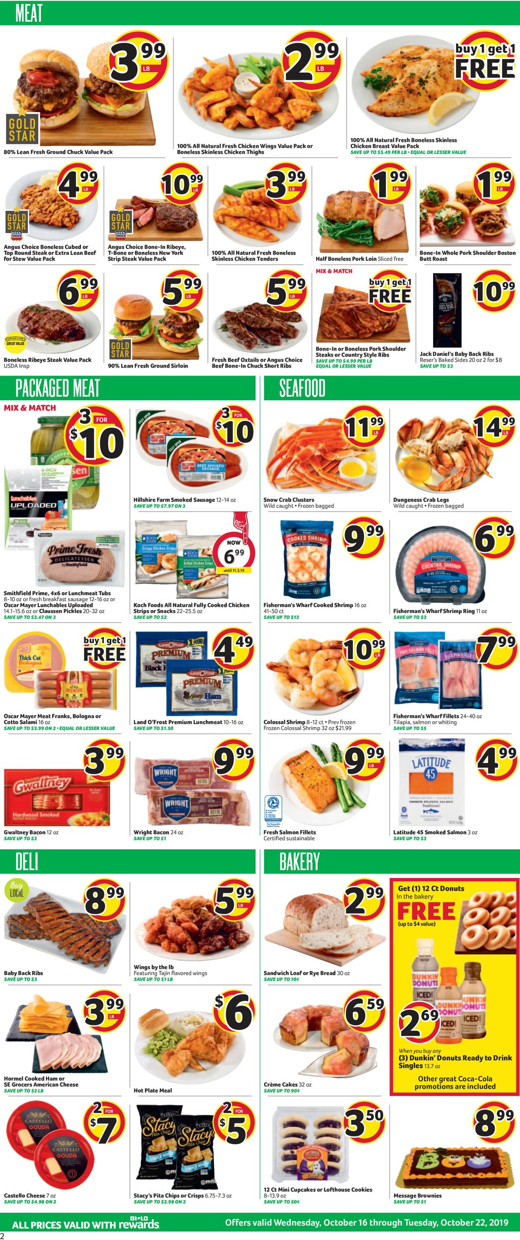 Catalogue BI-LO from 10/16/2019